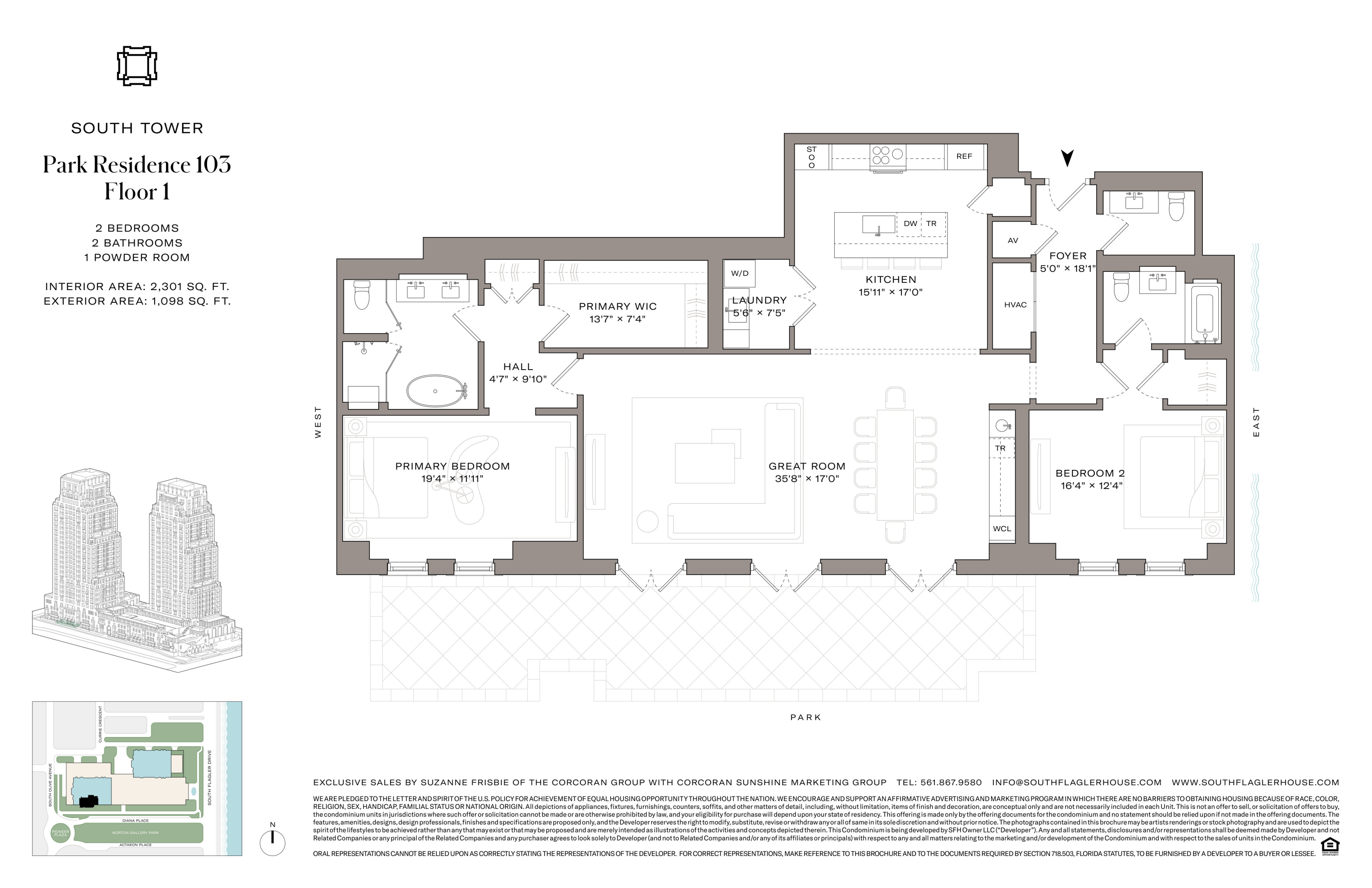 1355 S Flagler Drive 103, West Palm Beach, FL 33401, West Palm Beach - Photo 3