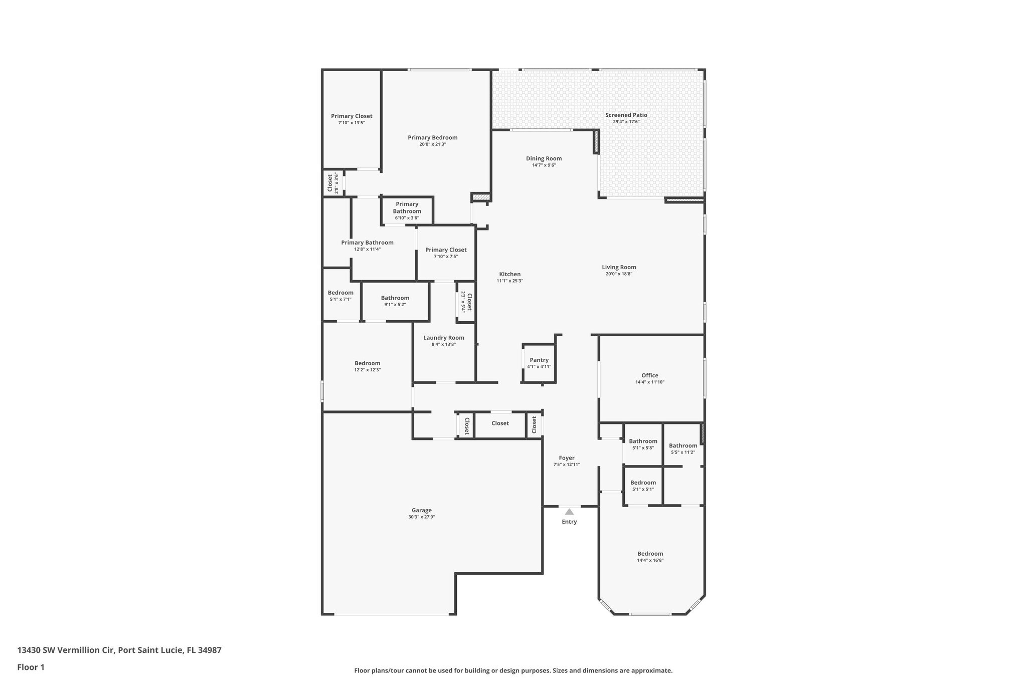 13430 SW Vermillion Circle, Port St. Lucie, FL 34987, Port St. Lucie - Photo 3