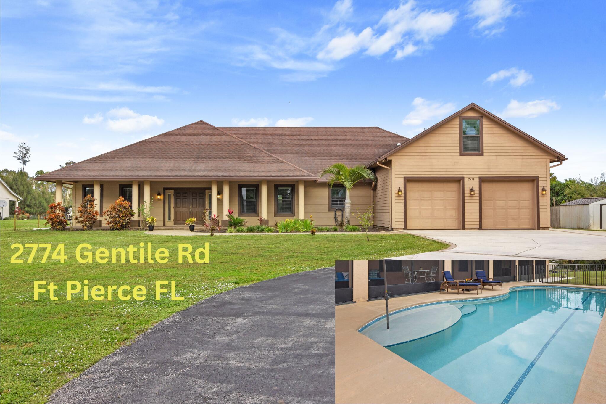 2774 Gentile Road, Fort Pierce, FL 34945, Fort Pierce