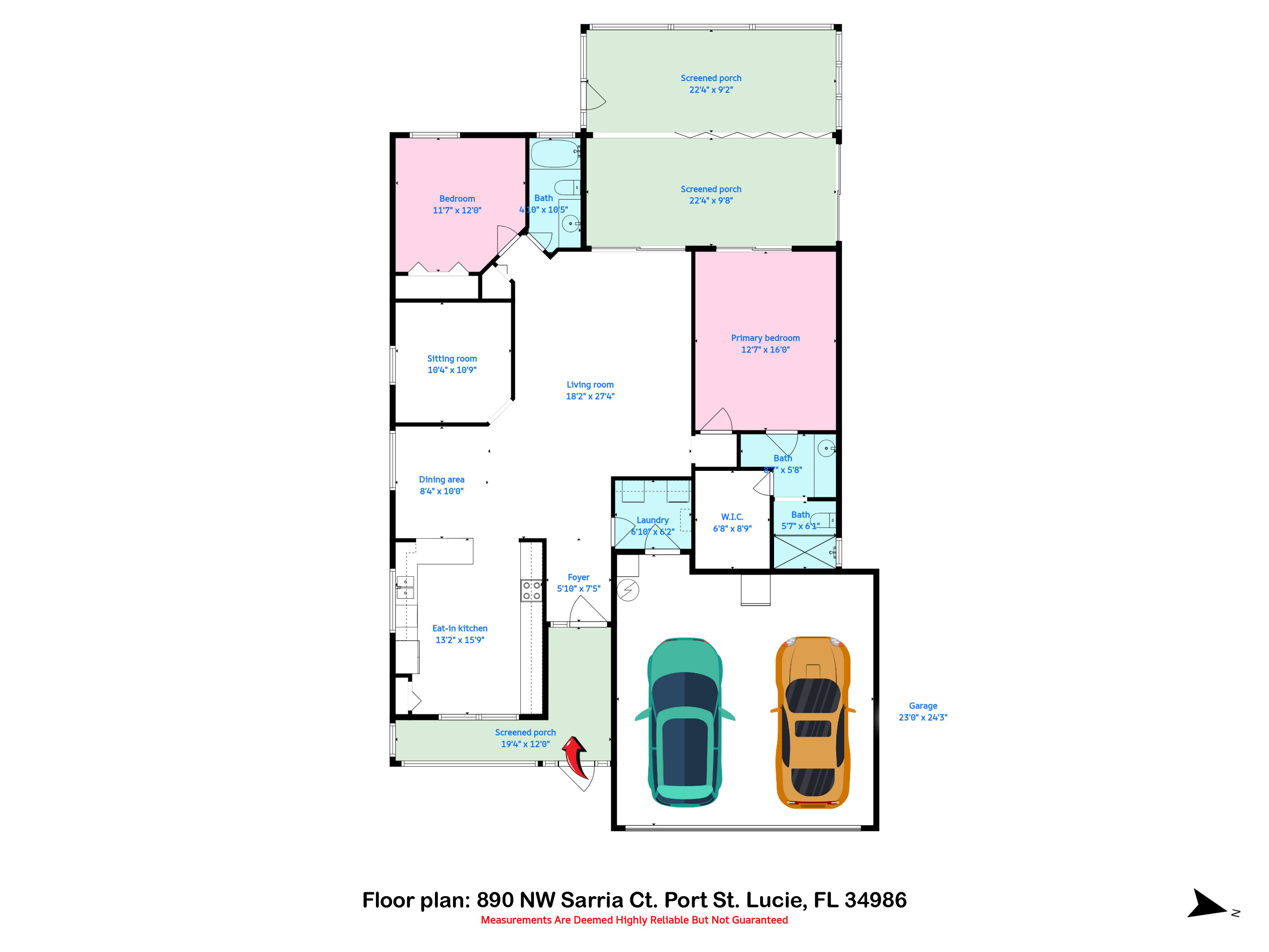 890 NW Sarria Court, Port St. Lucie, FL 34986, Port St. Lucie - Photo 2