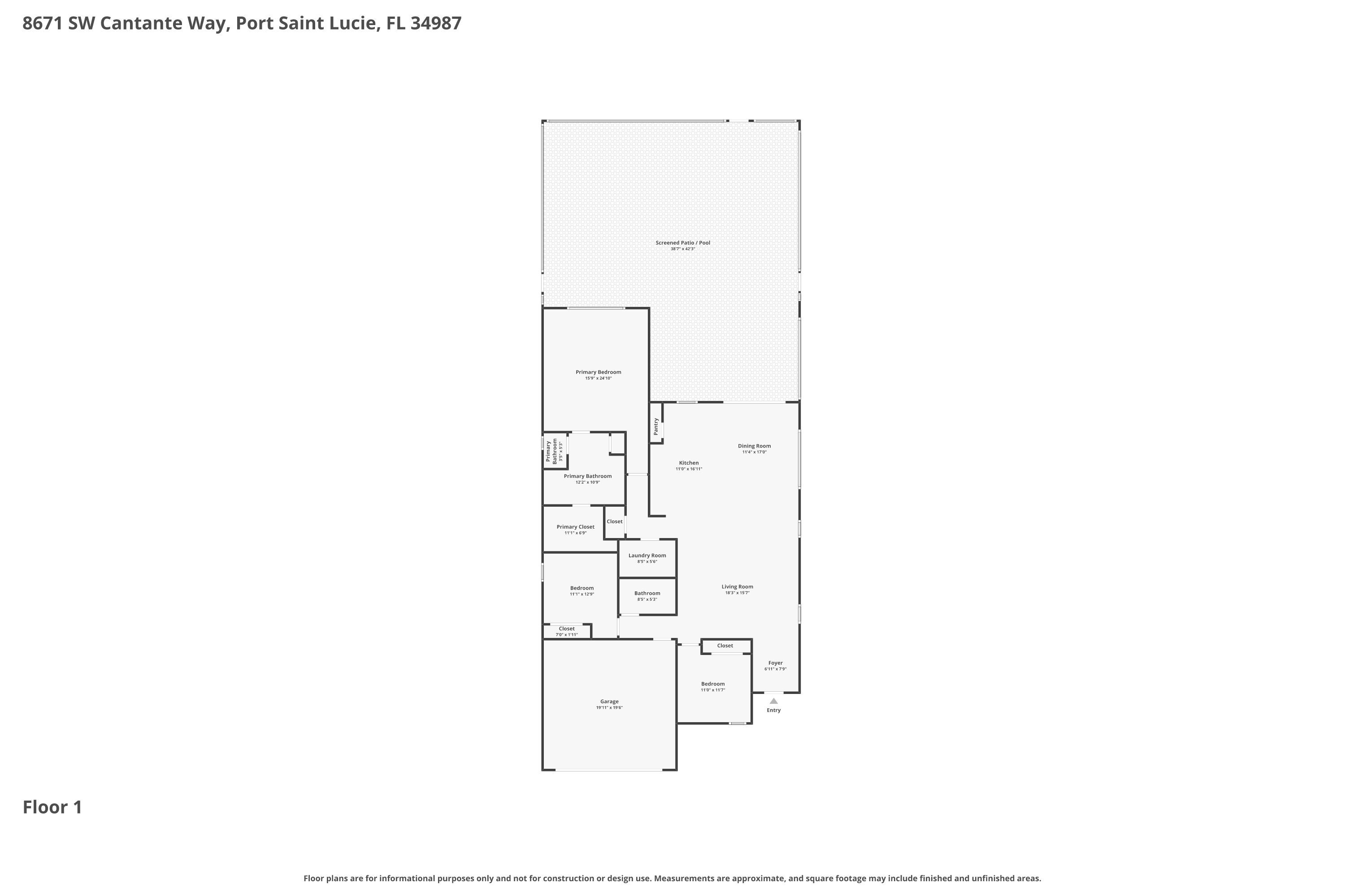 8671 SW Cantante Way, Port St. Lucie, FL 34987, Port St. Lucie - Photo 2