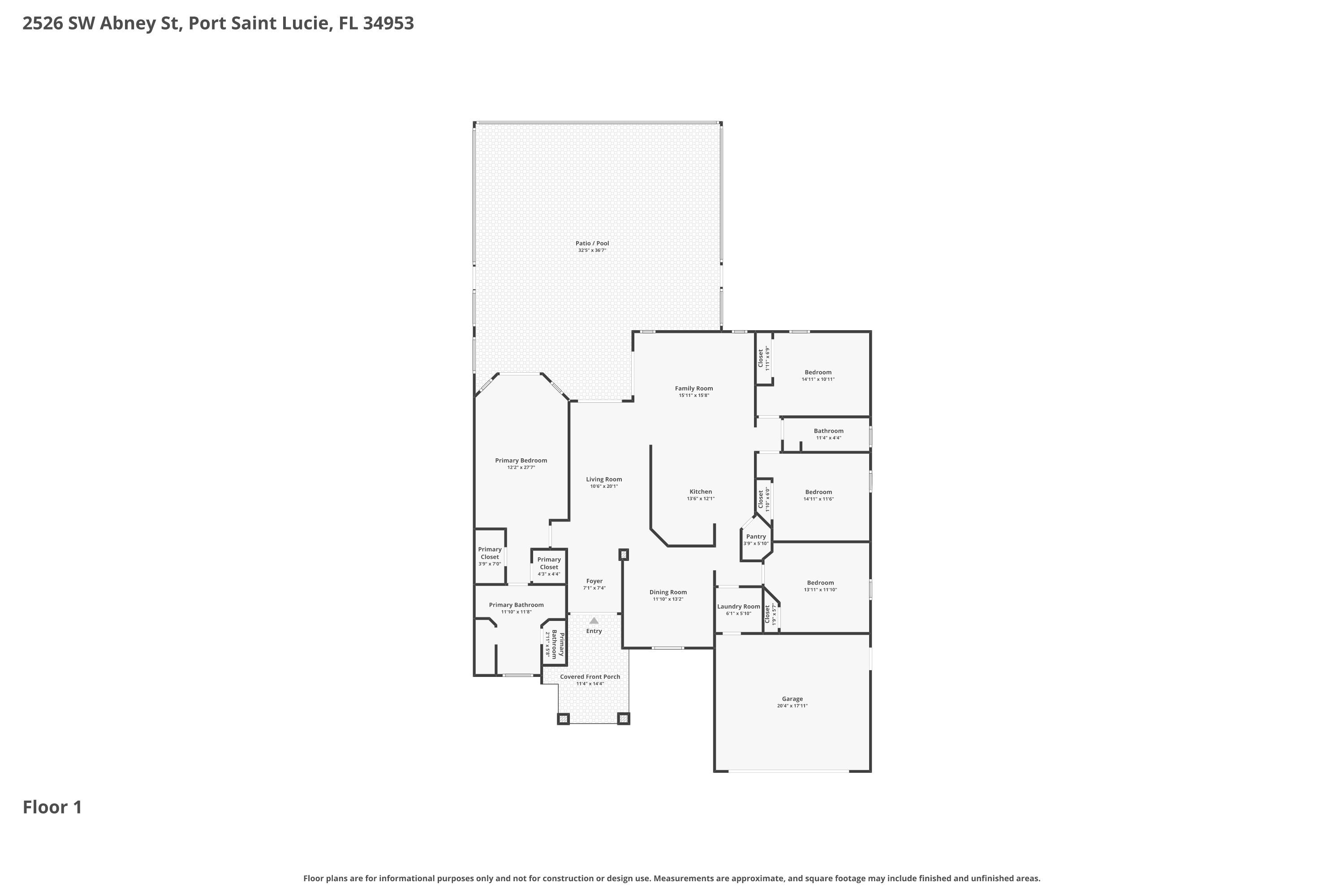 2526 SW Abney Street, Port St. Lucie, FL 34953, Port St. Lucie - Photo 2