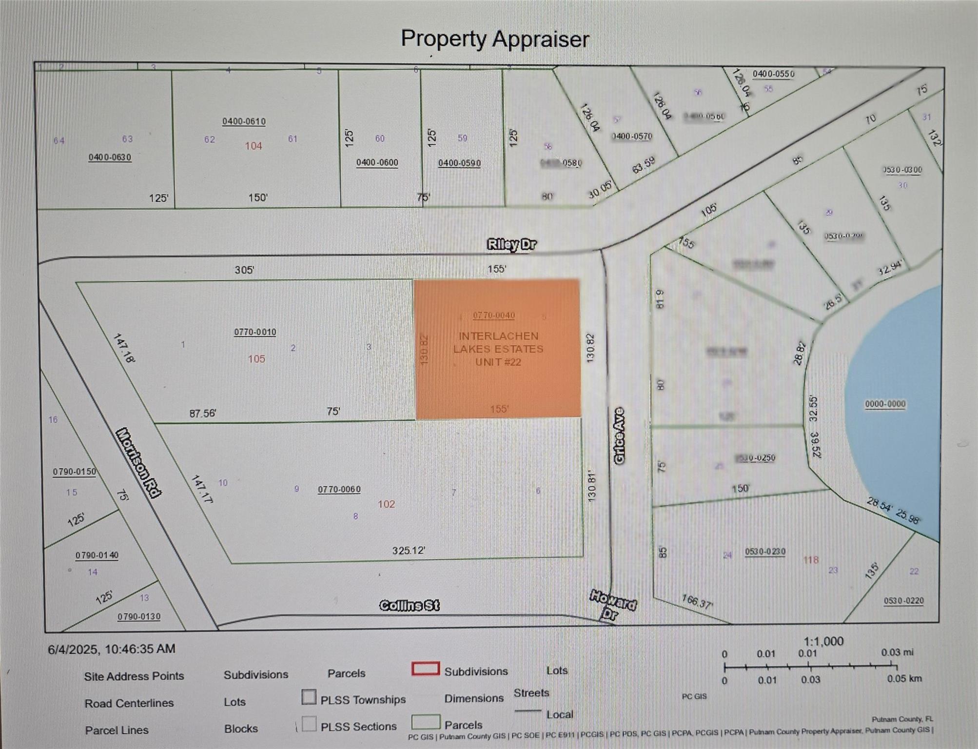 911 Address, Interlachen, FL 32148, Interlachen