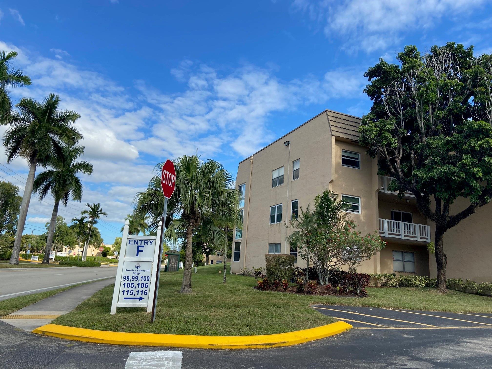 9370 Sunrise Lakes Boulevard 105, Sunrise, FL 33322, Sunrise