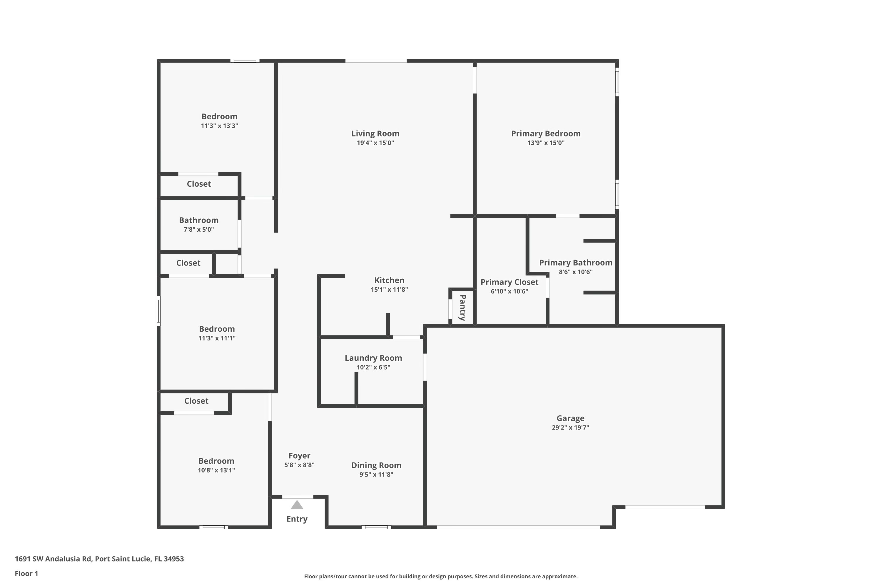 1691 SW Andalusia Road, Port St. Lucie, FL 34953, Port St. Lucie - Photo 2