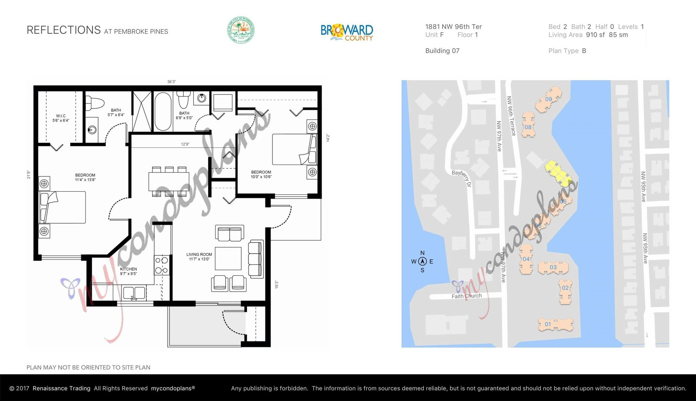 1881 NW 96th Terrace 7f, Pembroke Pines, FL 33024, Pembroke Pines - Photo 2
