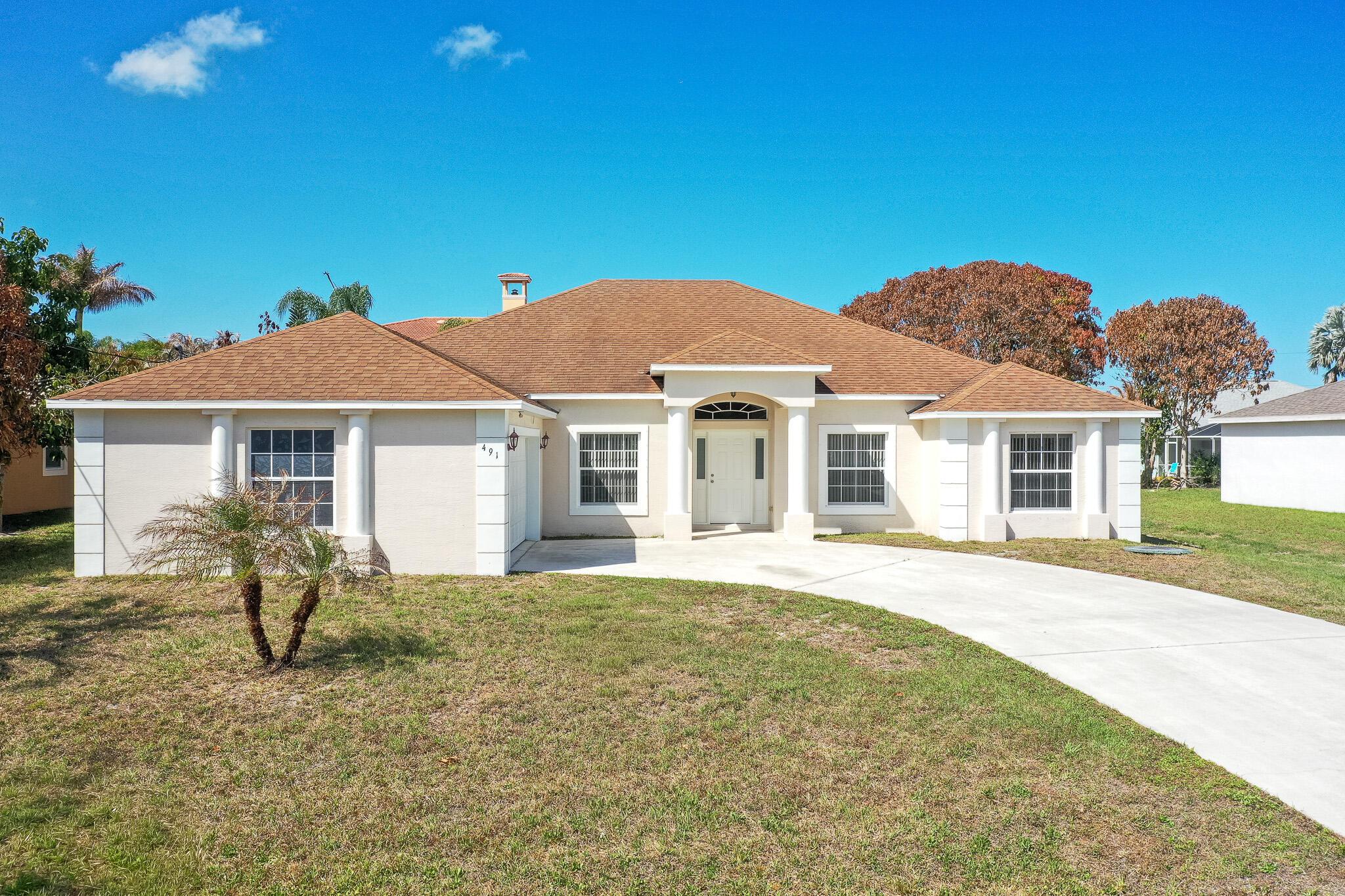 491 SW Mccomb Avenue, Port St. Lucie, FL 34953, Port St. Lucie