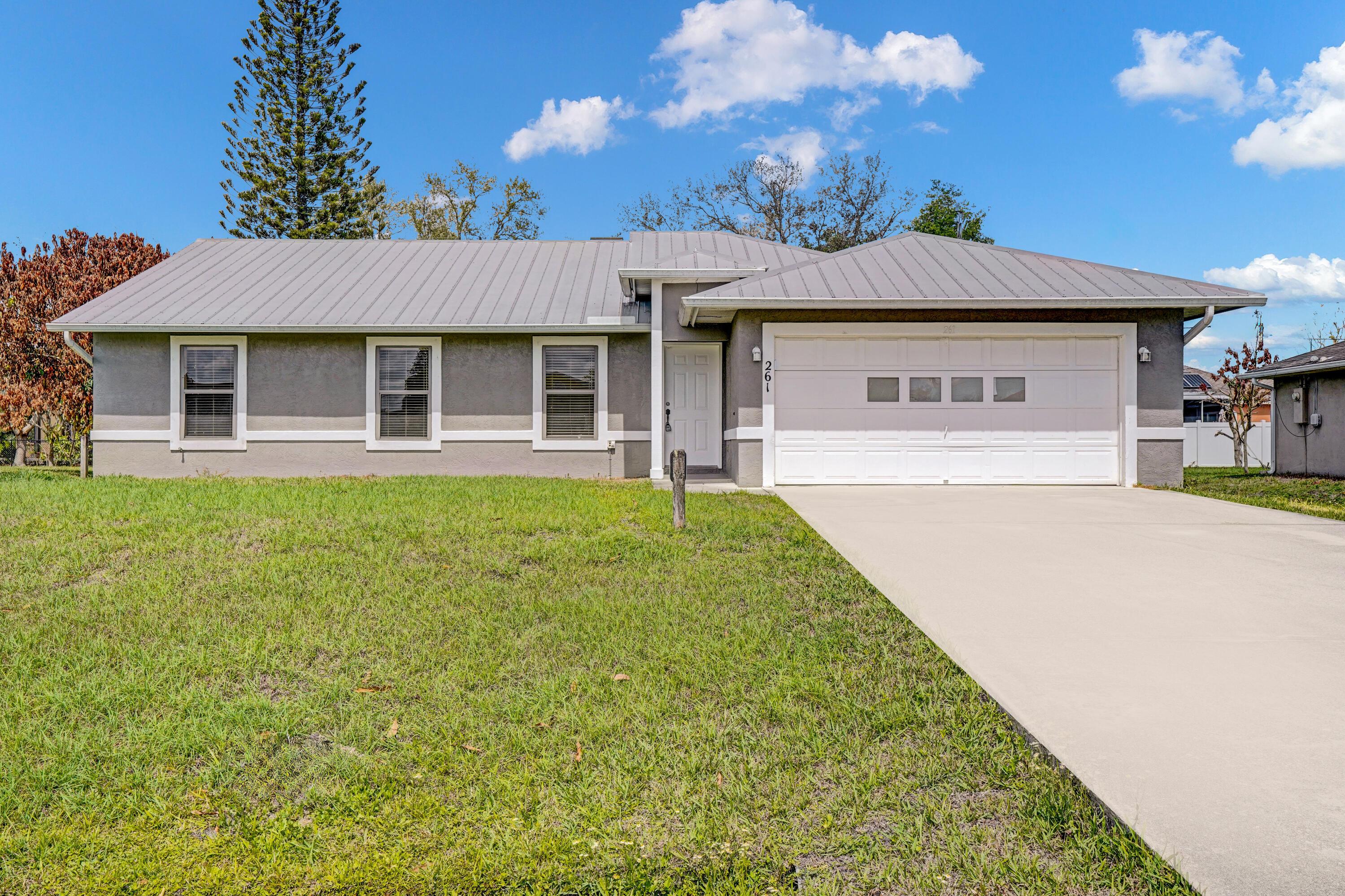 261 SW Parish Terrace, Port St. Lucie, FL 34984, Port St. Lucie
