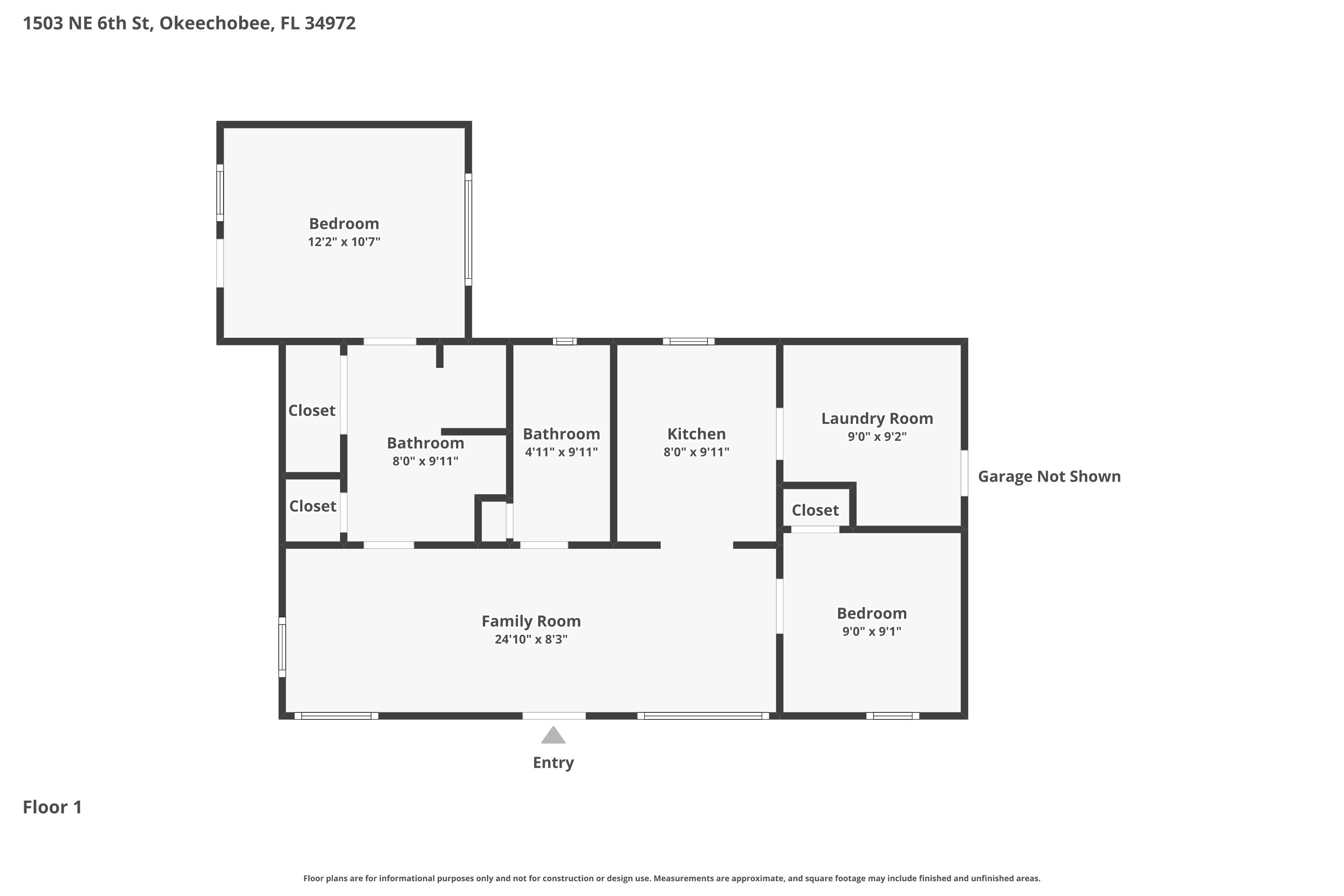 1503 NE 6th Street, Okeechobee, FL 34972, Okeechobee - Photo 2