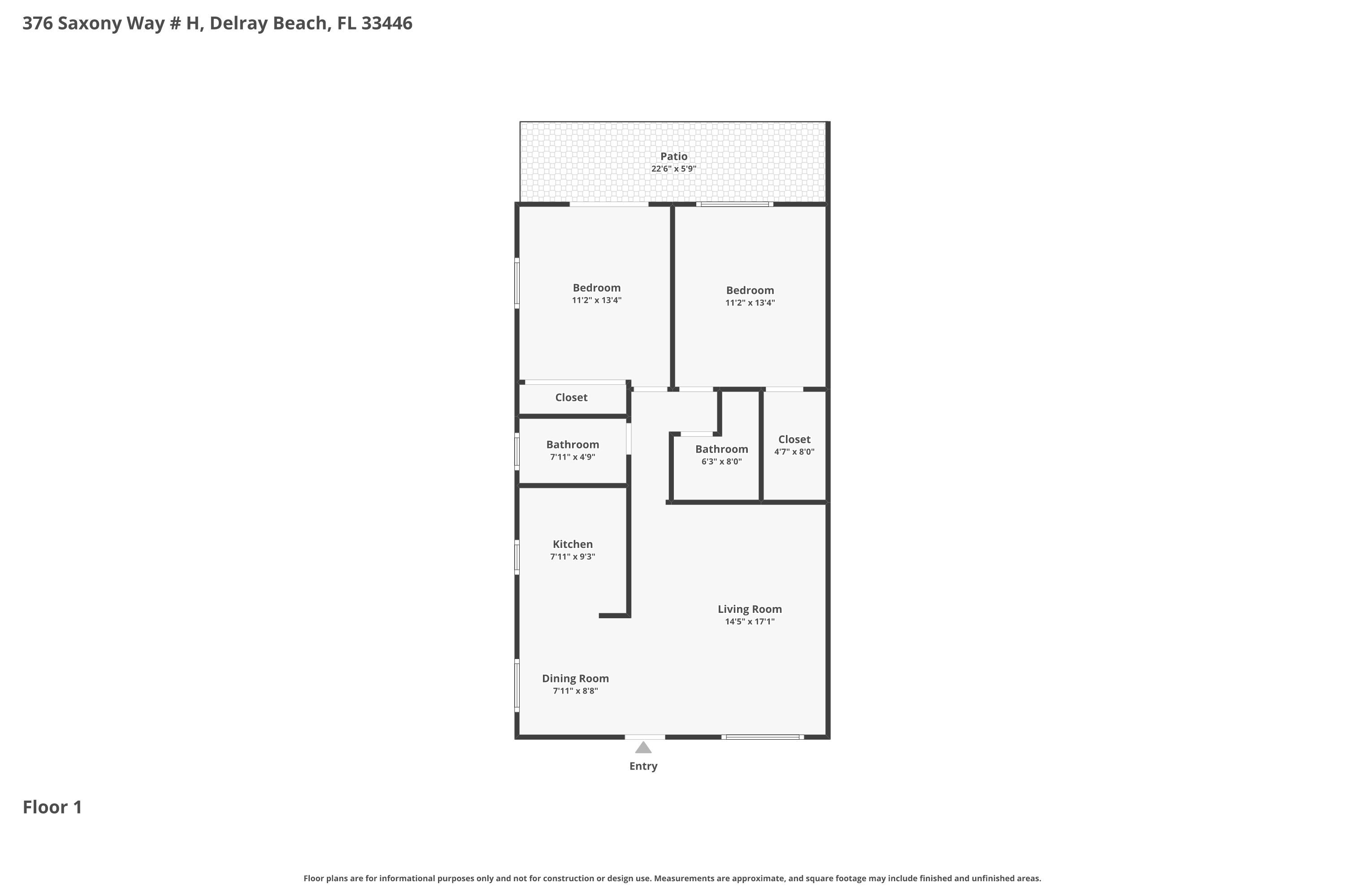 376 Saxony H, Delray Beach, FL 33446, Delray Beach - Photo 2