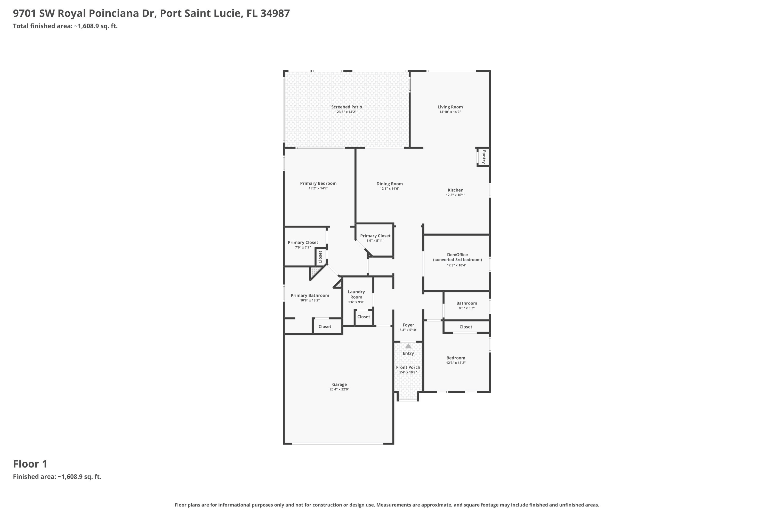 9701 SW Royal Poinciana Drive, Port St. Lucie, FL 34987, Port St. Lucie - Photo 2