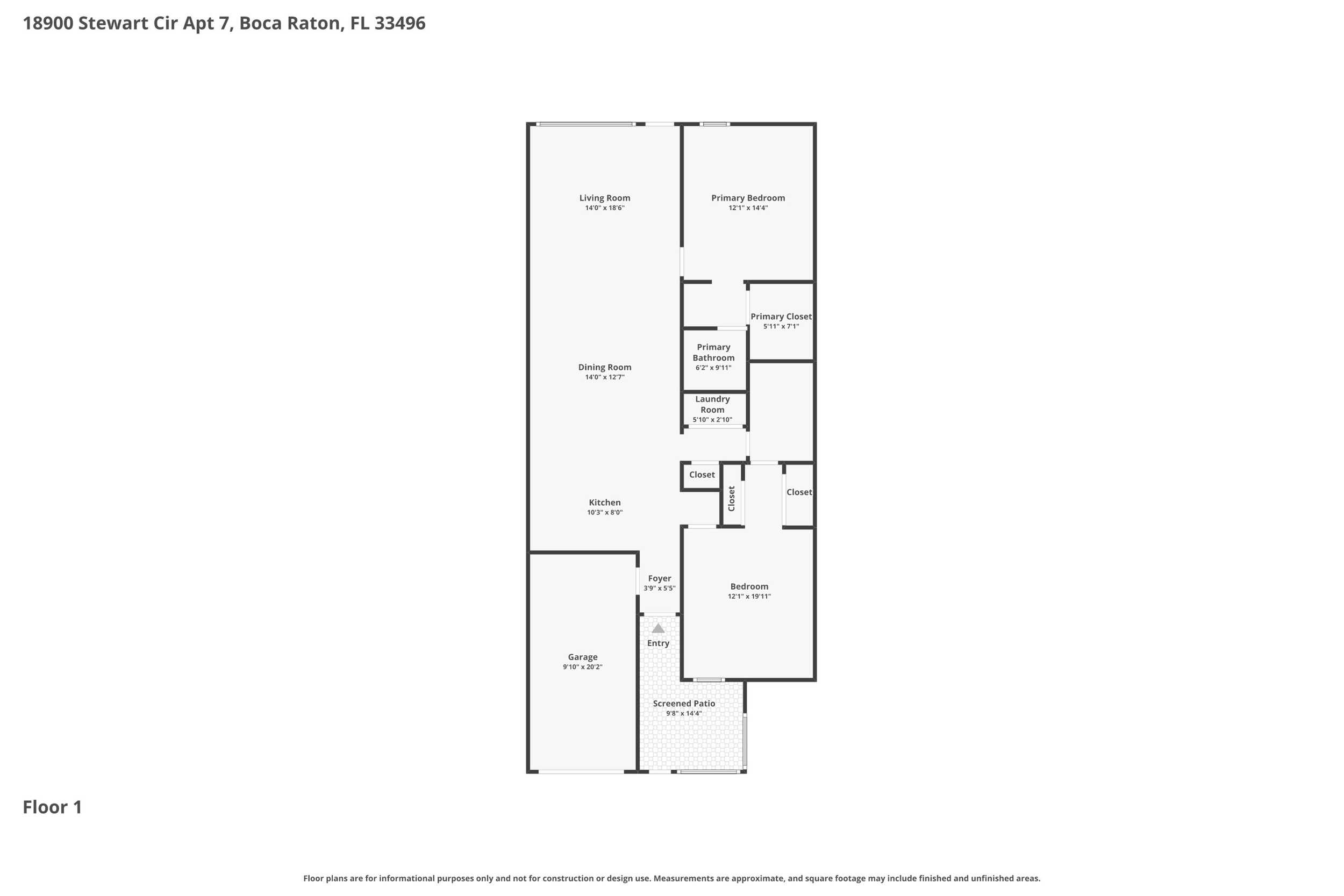 18900 Stewart Circle 7, Boca Raton, FL 33496, Boca Raton - Photo 2