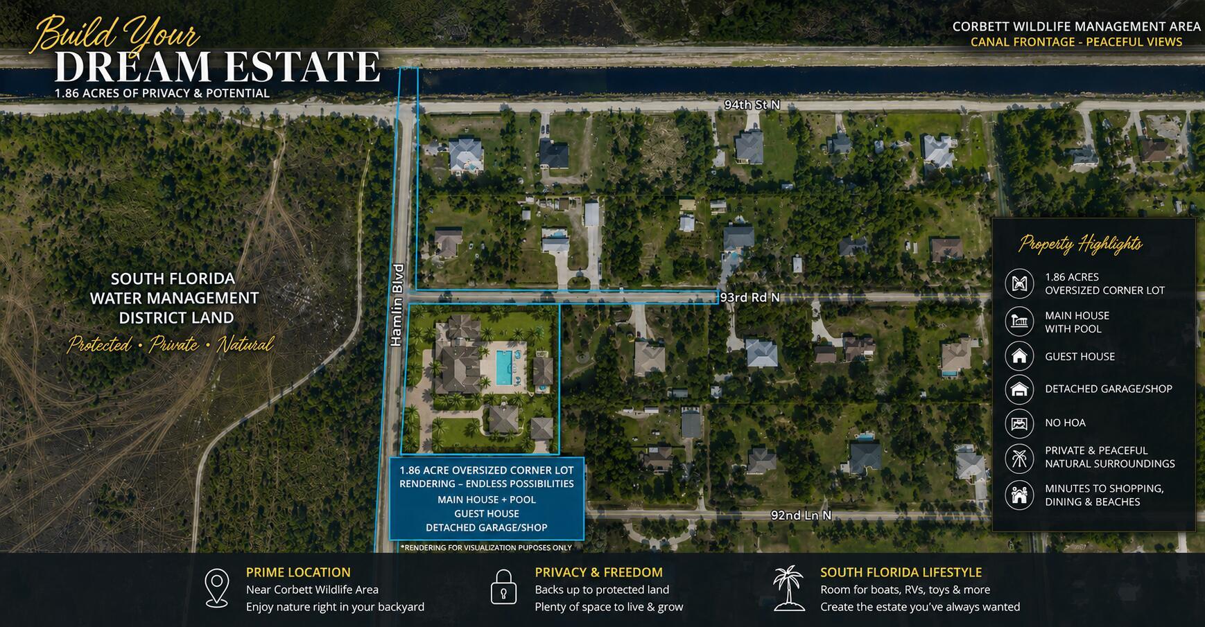 93 Rd Road N, The Acreage, FL 33470, The Acreage