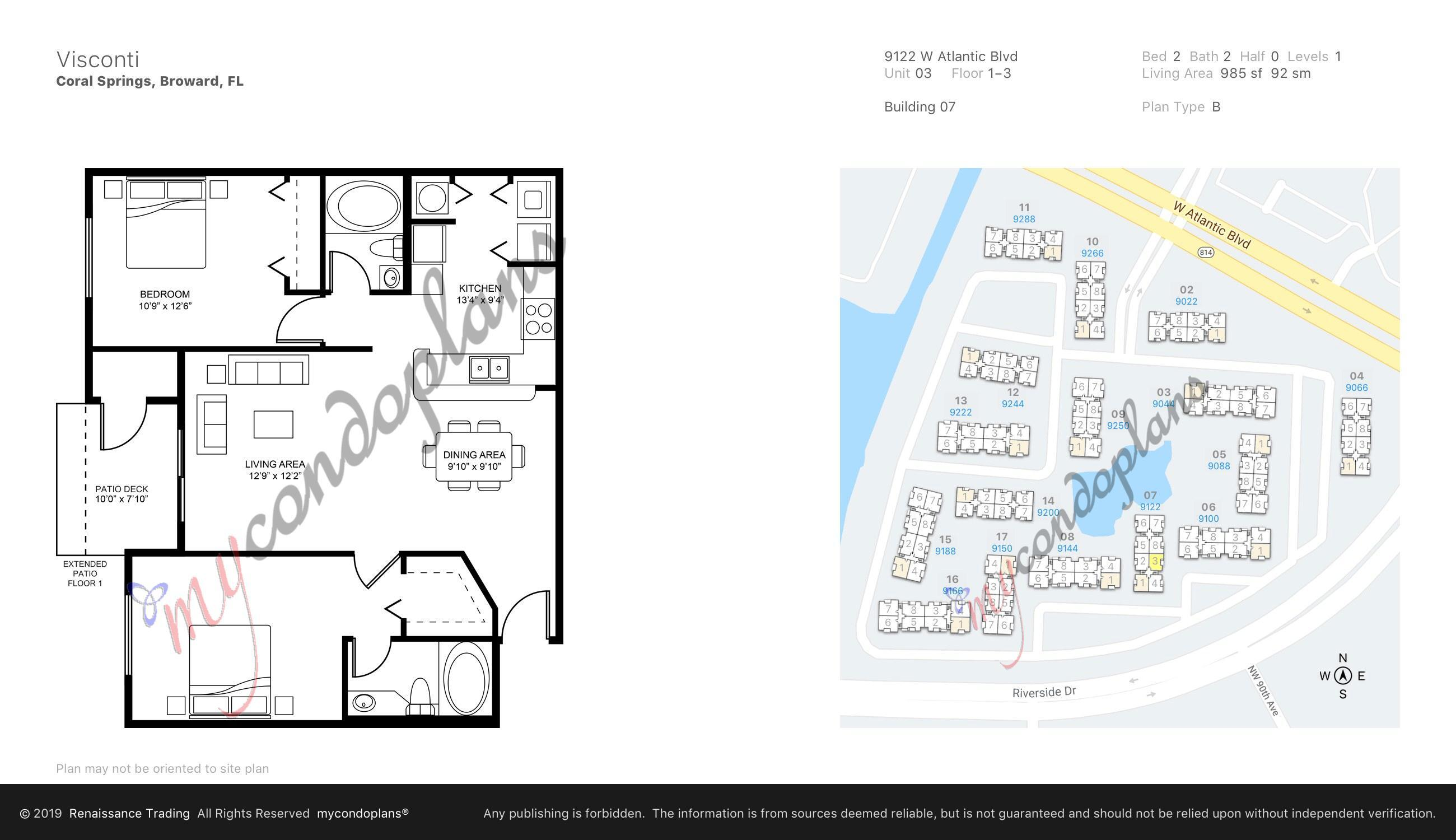 9122 W Atlantic Boulevard 713, Coral Springs, FL 33071, Coral Springs - Photo 2