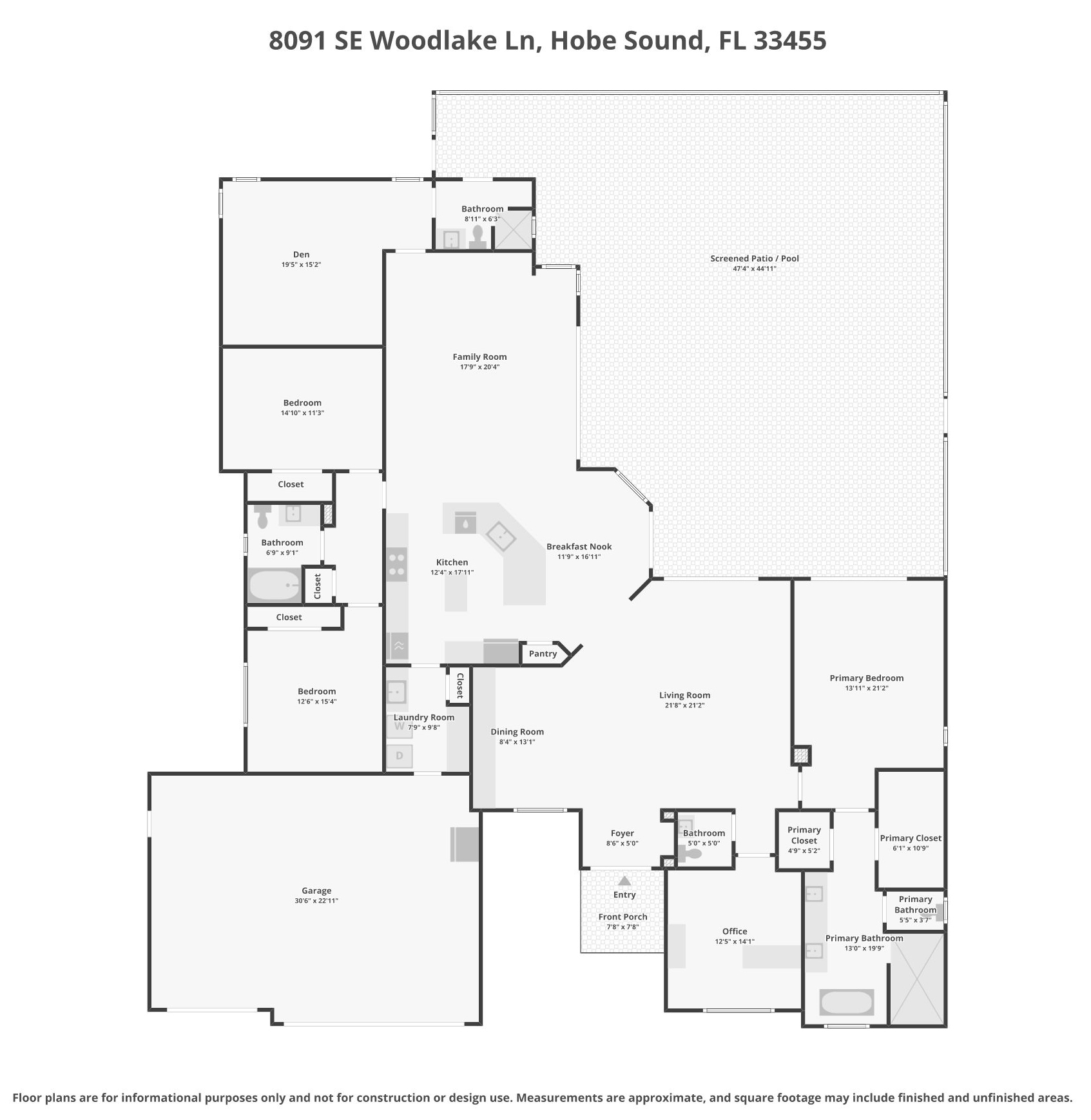 8091 SE Woodlake Lane W, Hobe Sound, FL 33455, Hobe Sound - Photo 2