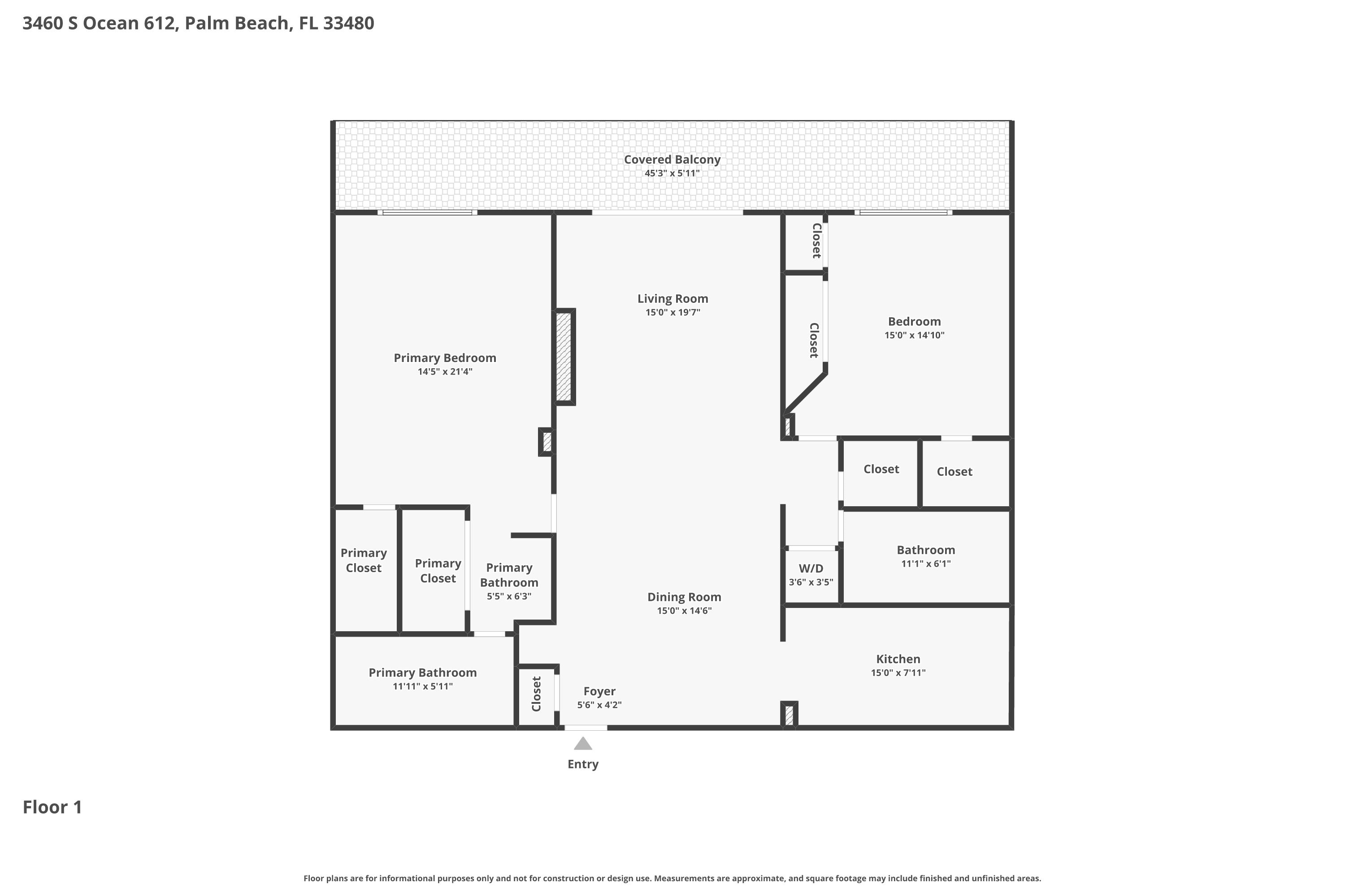3460 S Ocean Boulevard 612, Palm Beach, FL 33480, Palm Beach - Photo 2