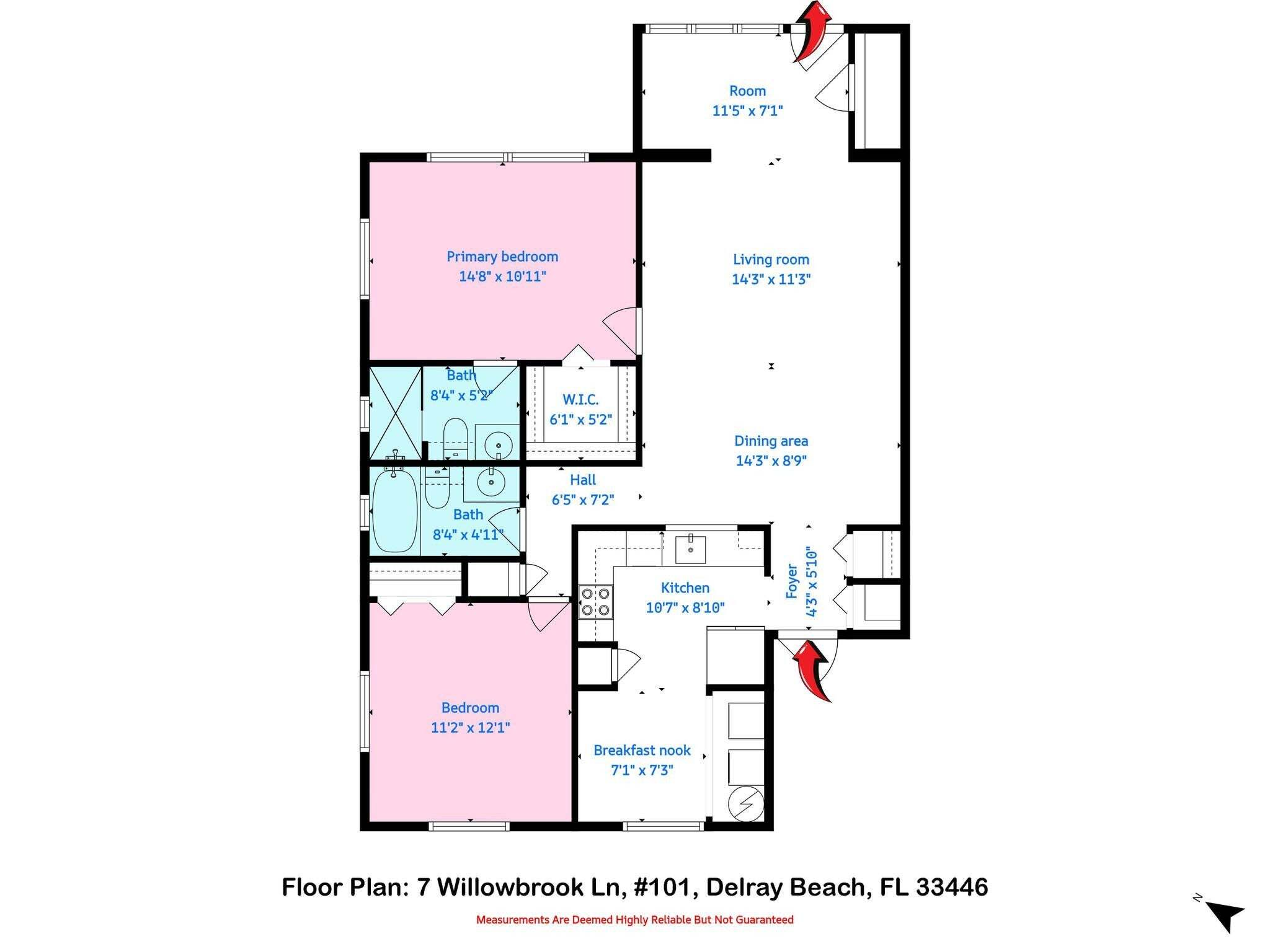 7 Willowbrook Lane 101, Delray Beach, FL 33446, Delray Beach - Photo 3