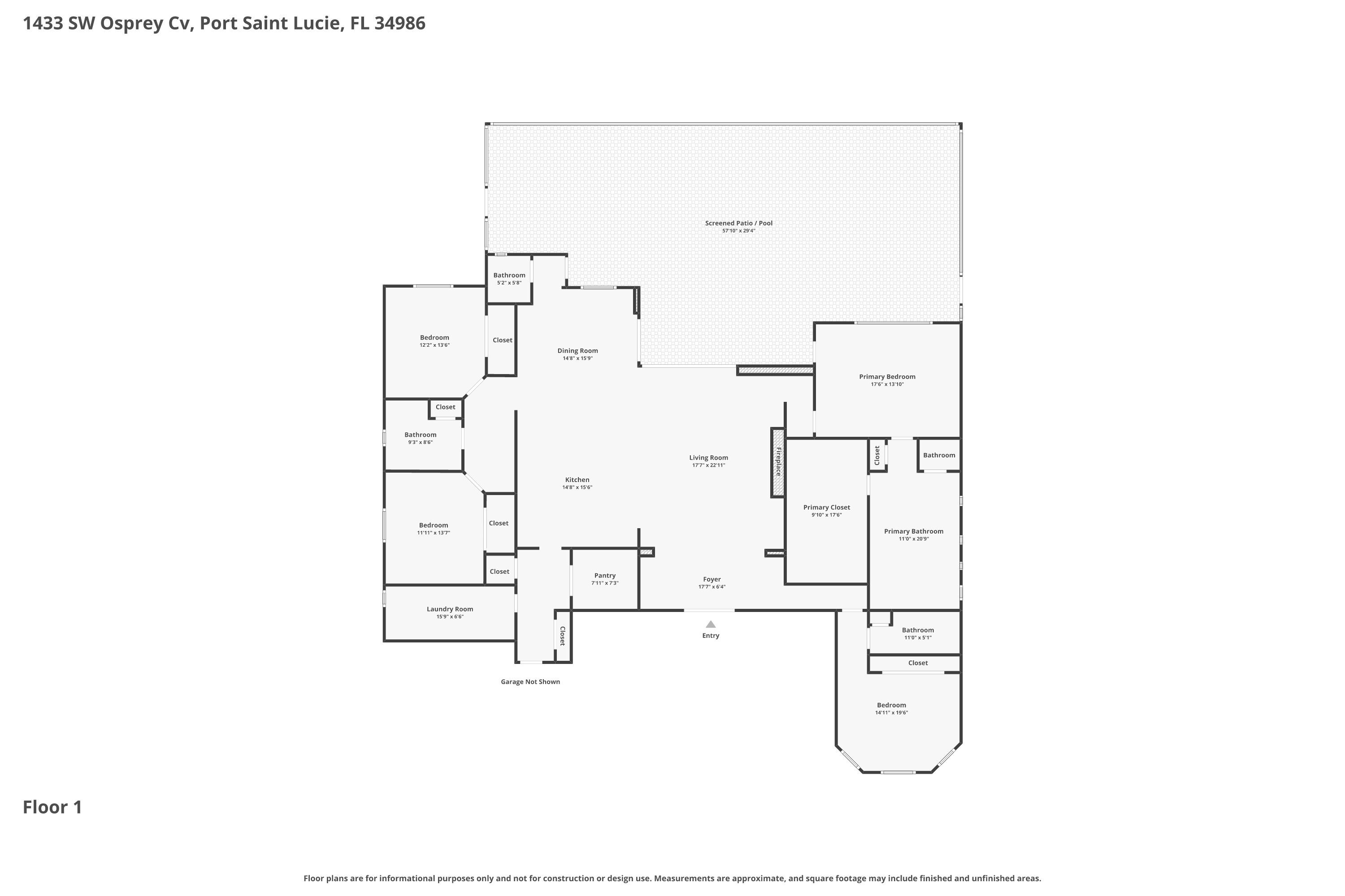 1433 SW Osprey Cove, Port St. Lucie, FL 34986, Port St. Lucie - Photo 2