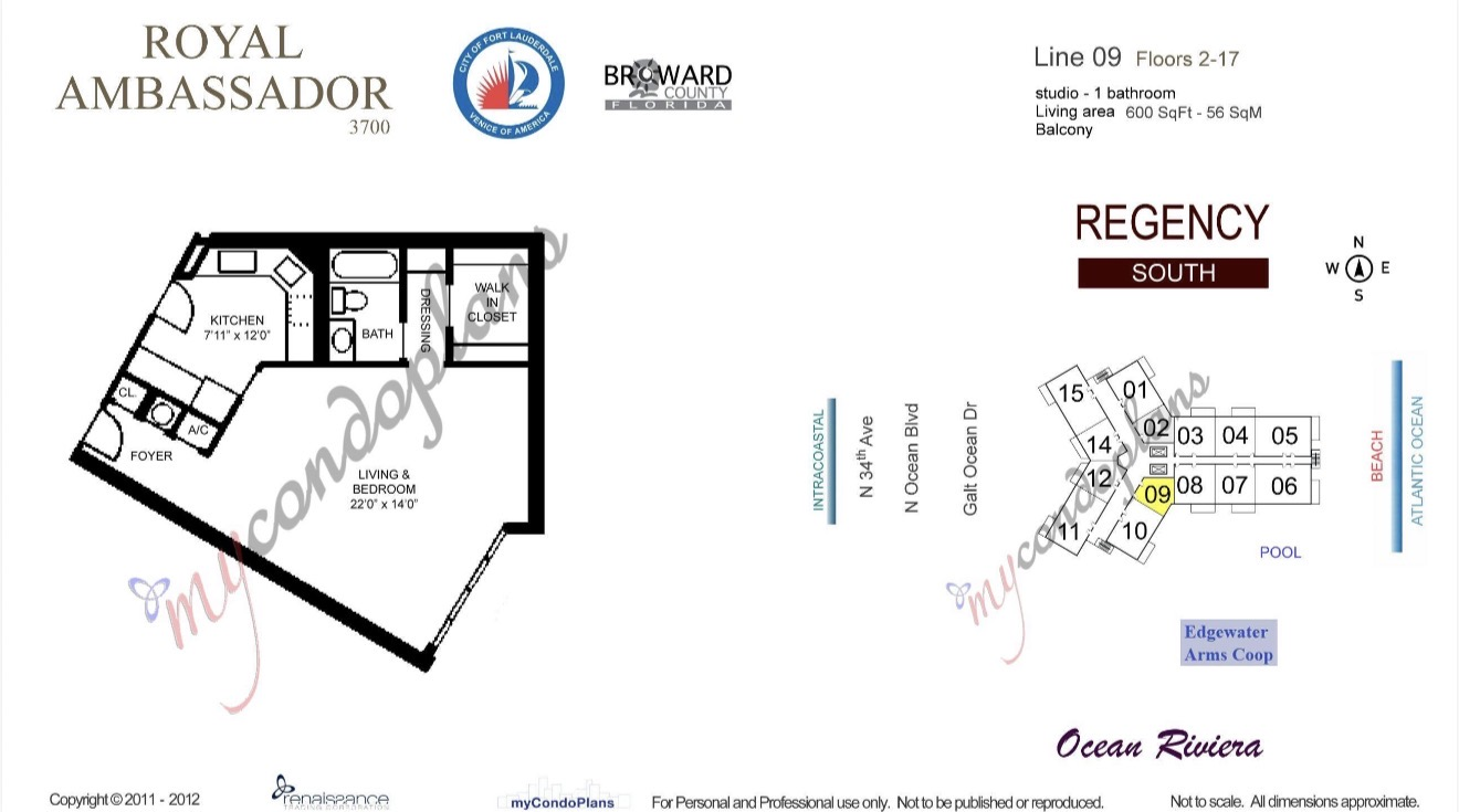 3700 Galt Ocean Drive 209, Fort Lauderdale, FL 33308, Fort Lauderdale - Photo 2