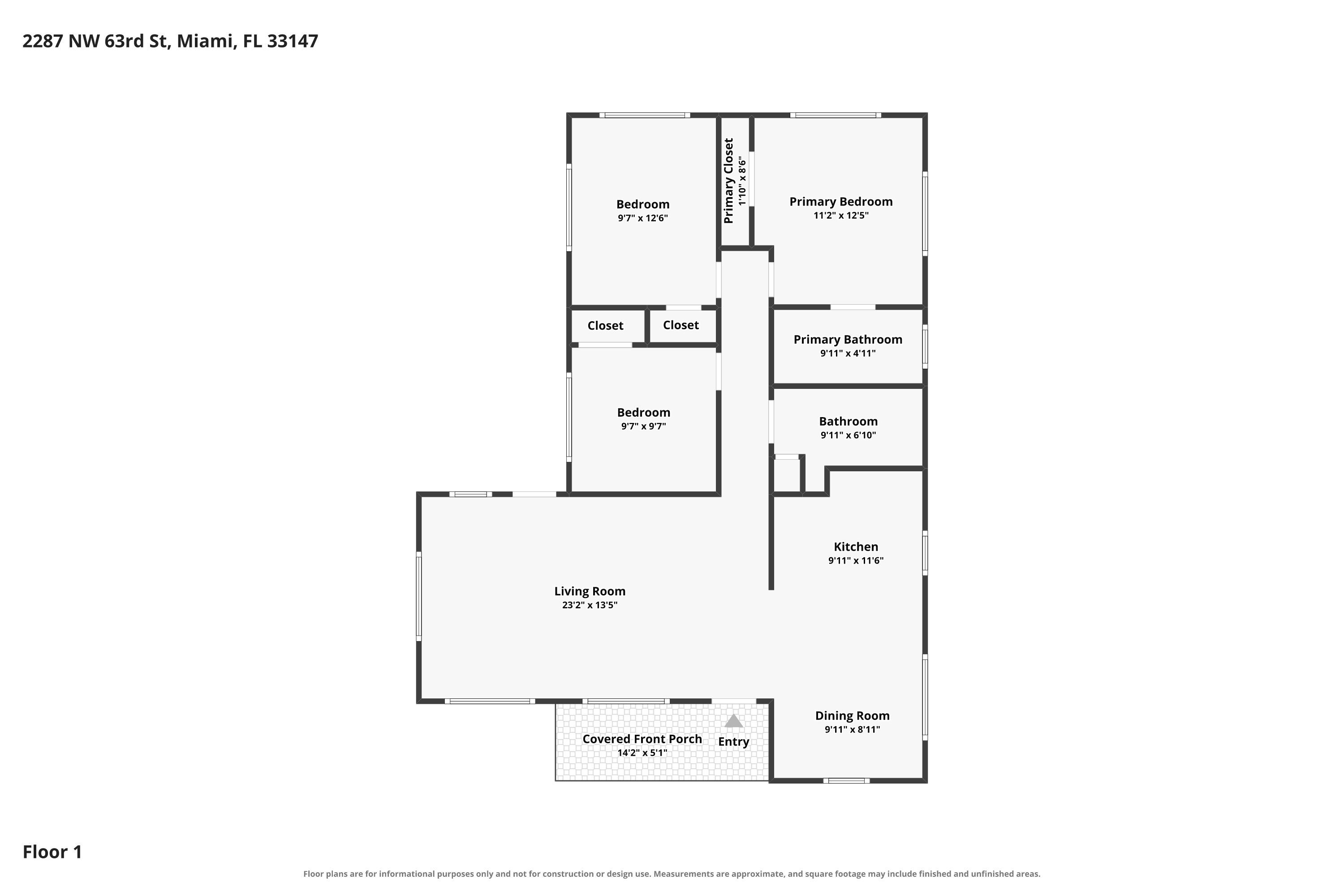 2287 NW 63RD Street, Miami, FL 33147, Miami - Photo 2