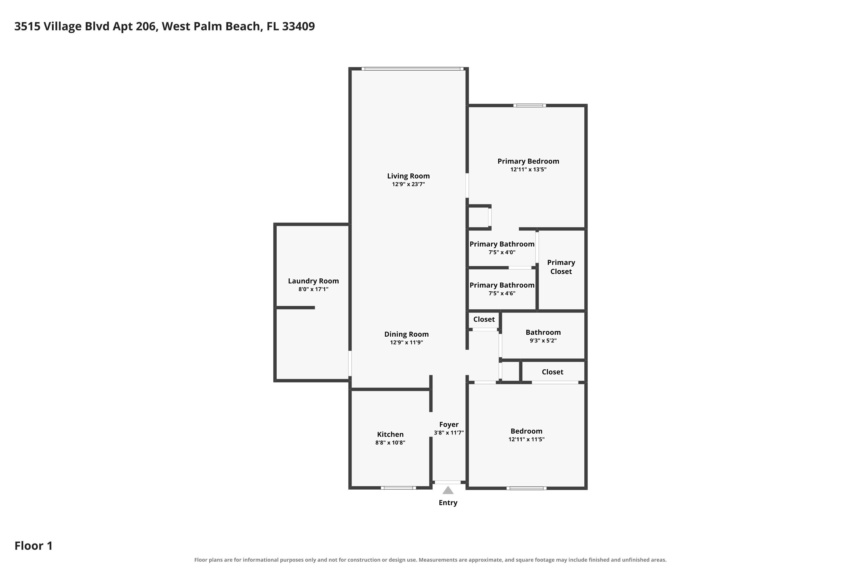 3515 VILLAGE Boulevard 206, West Palm Beach, FL 33409, West Palm Beach - Photo 2