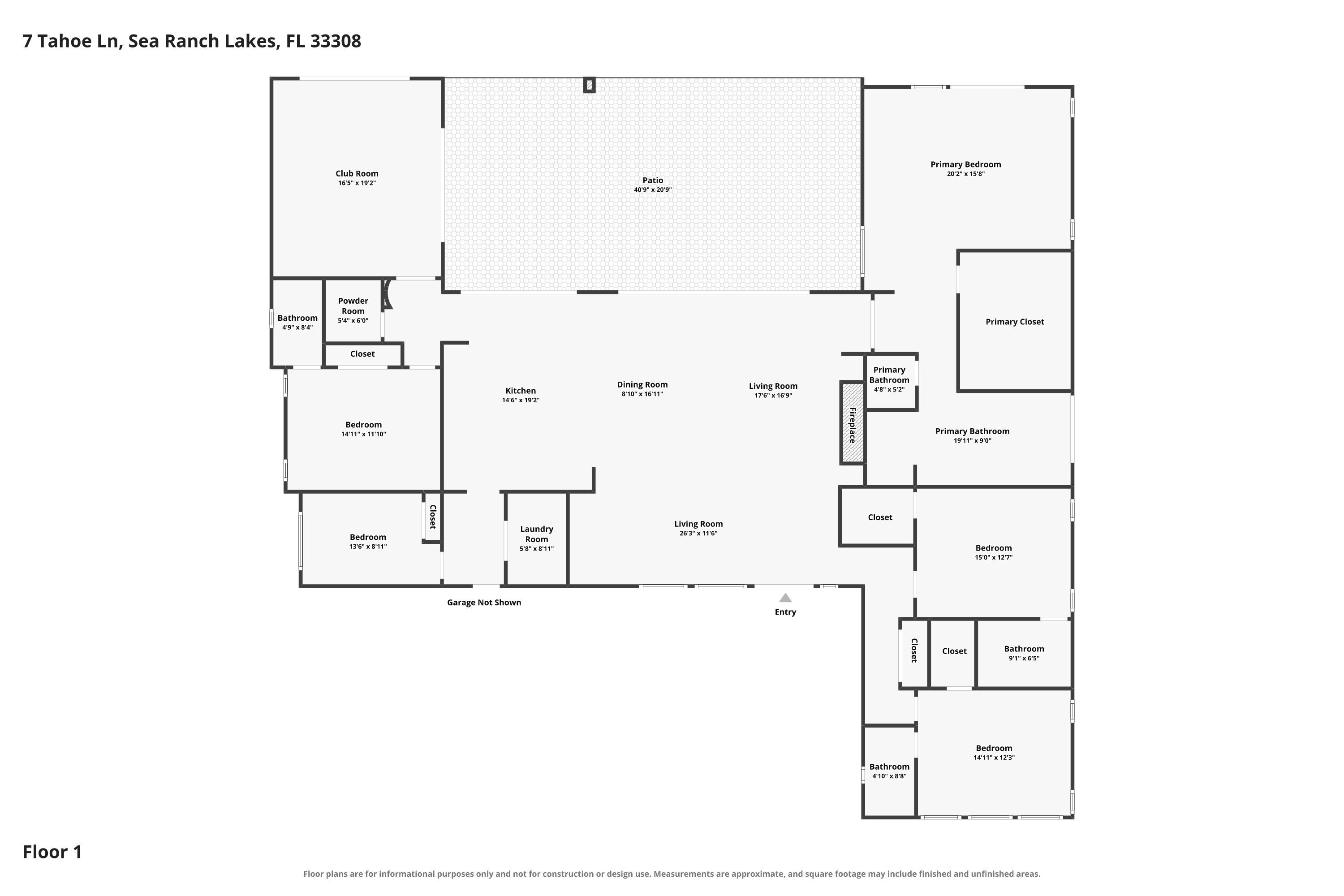 7 Tahoe Lane, Sea Ranch Lakes, FL 33308, Sea Ranch Lakes - Photo 2