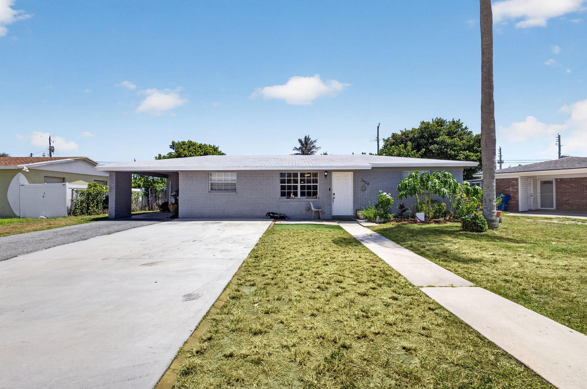 3408 Avenue H W, West Palm Beach, FL 33404, West Palm Beach