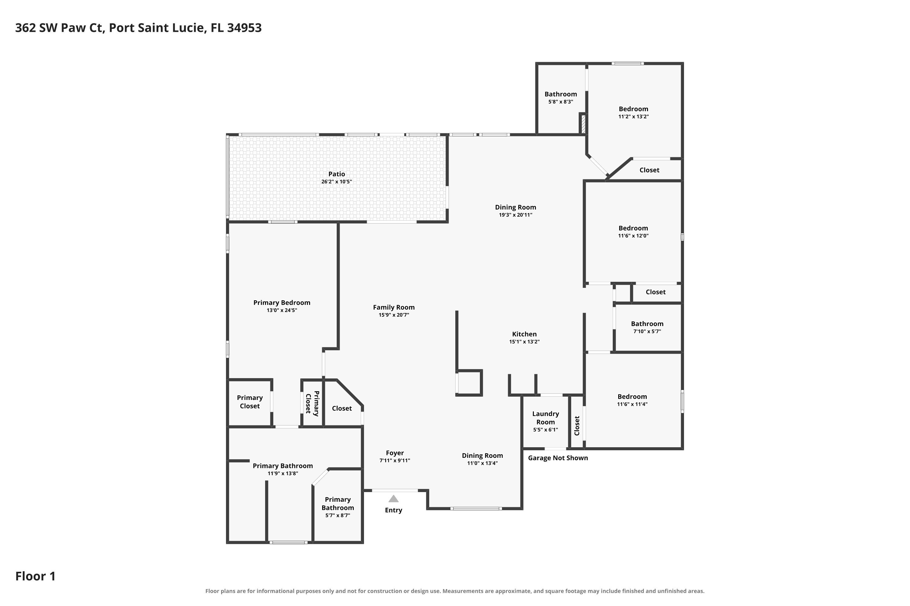 362 SW PAW Court, Port St. Lucie, FL 34953, Port St. Lucie - Photo 2