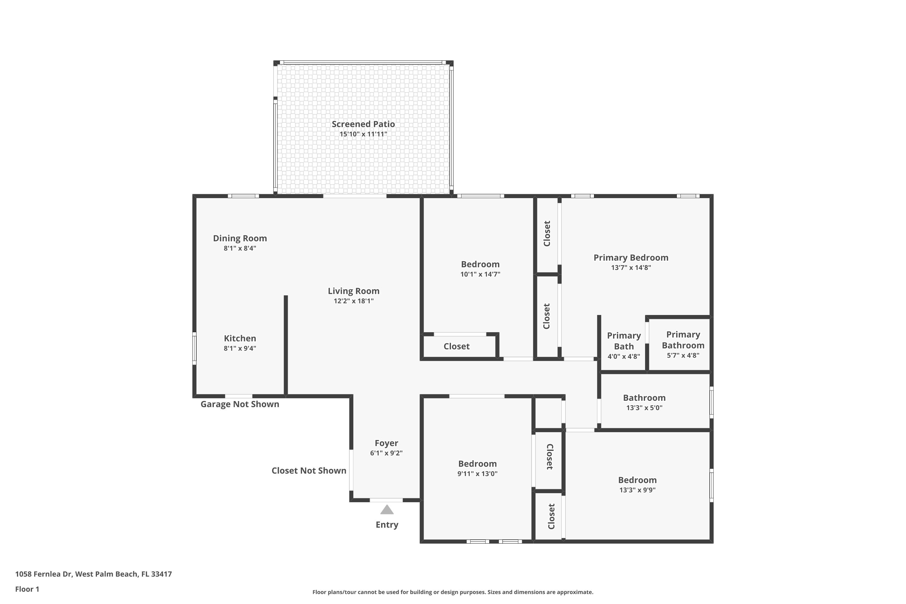 1058 Fernlea Drive, West Palm Beach, FL 33417, West Palm Beach - Photo 2
