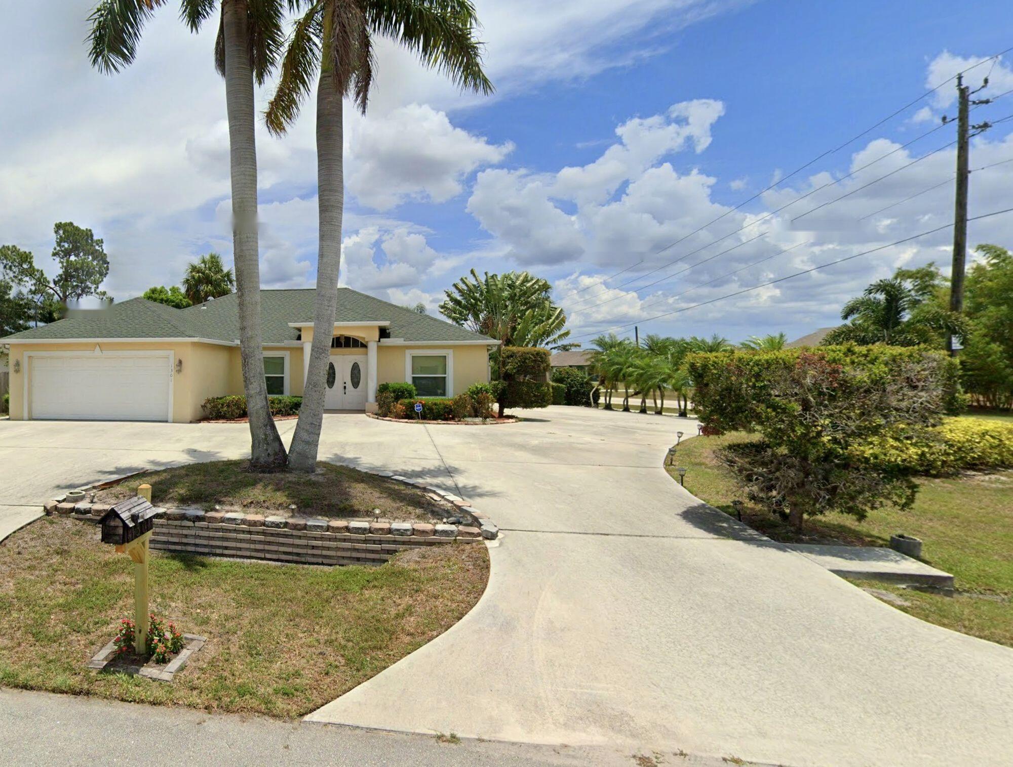 1301 SW BABCOCK Avenue, Port St. Lucie, FL 34953, Port St. Lucie