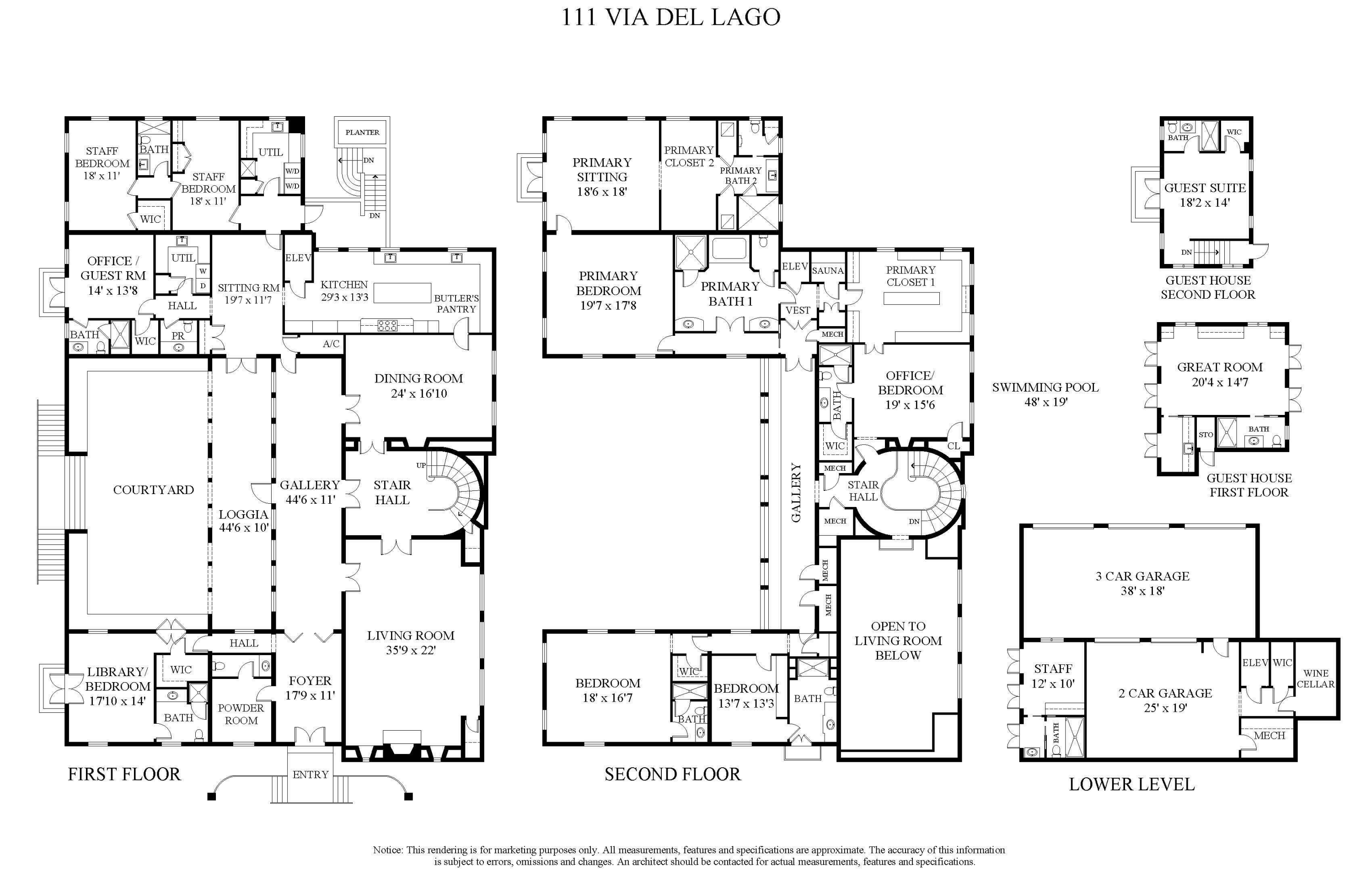 111 Via Del Lago, Palm Beach, FL 33480, Palm Beach - Photo 2