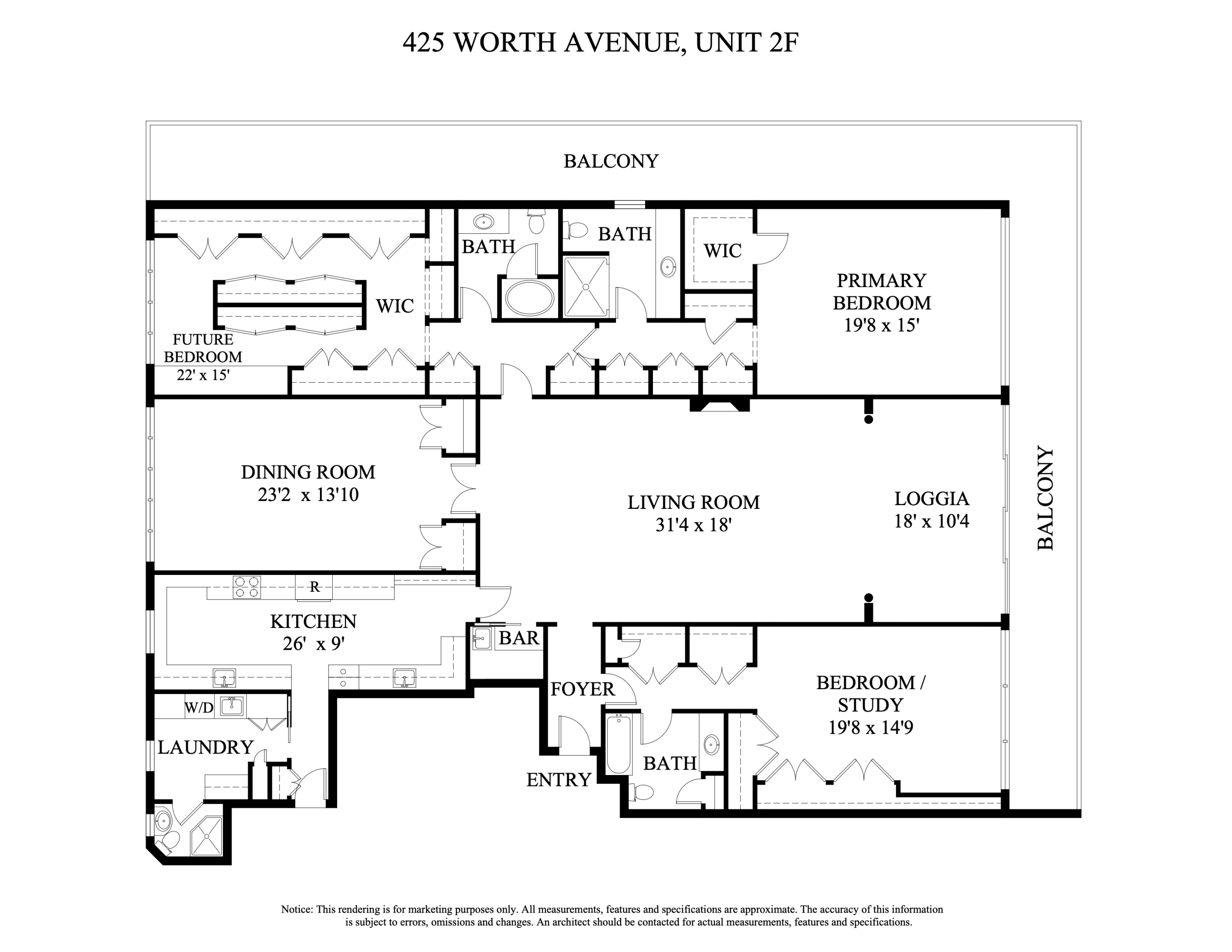 425 WORTH Avenue 2F, Palm Beach, FL 33480, Palm Beach - Photo 3