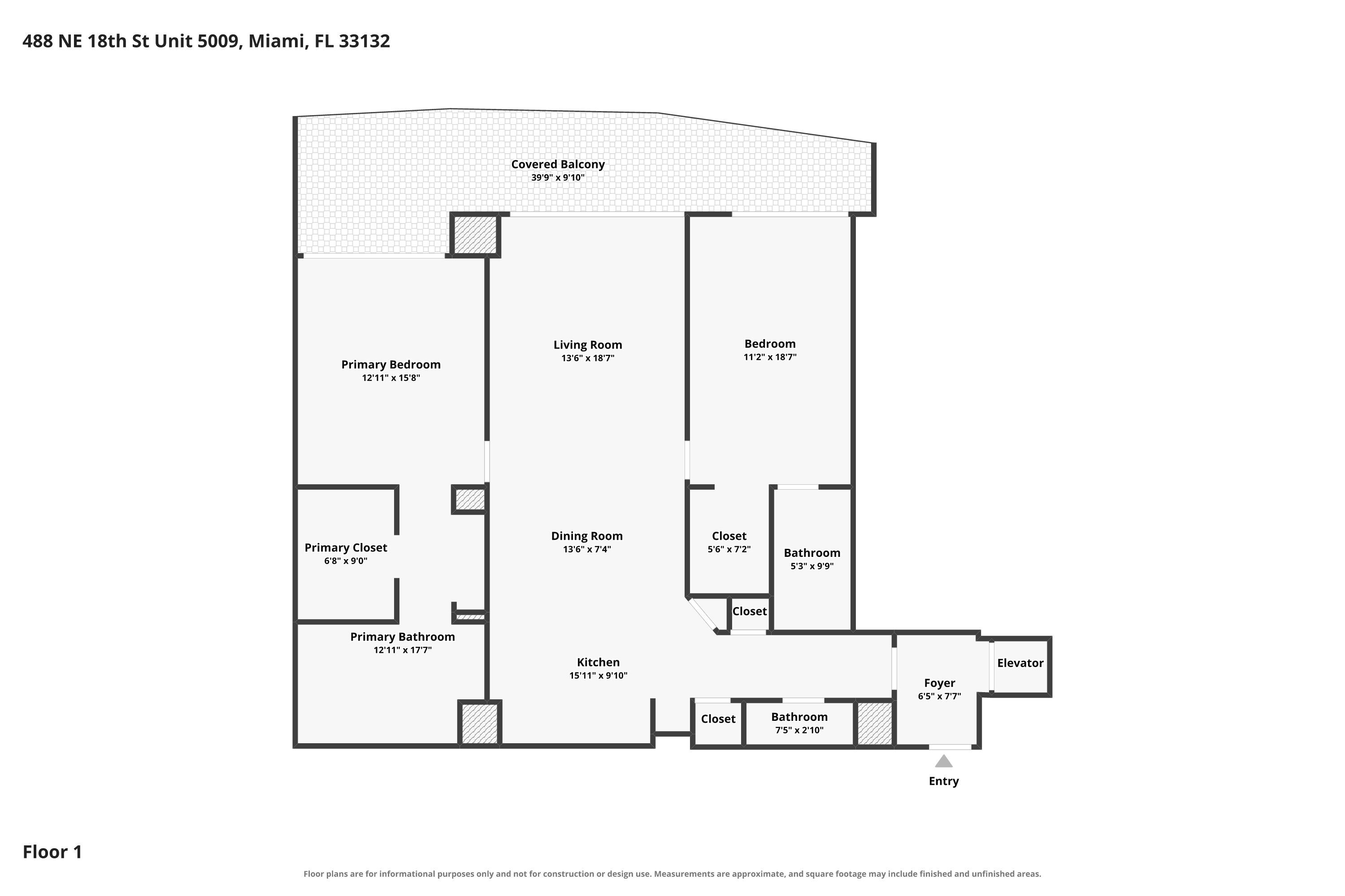 488 NE 18th Street 5009, Miami, FL 33132, Miami - Photo 2