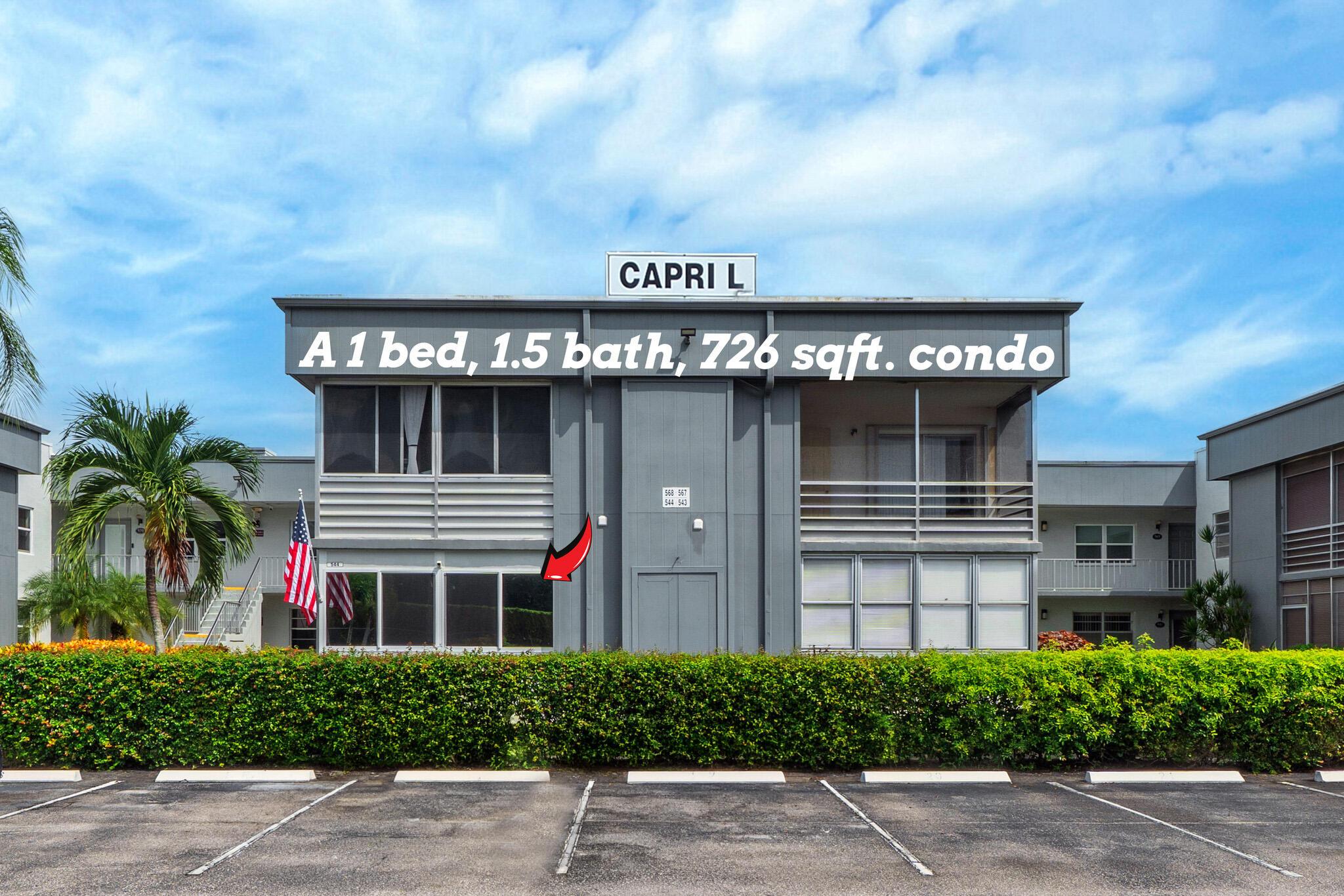 544 Capri L, Delray Beach, FL 33484, Delray Beach