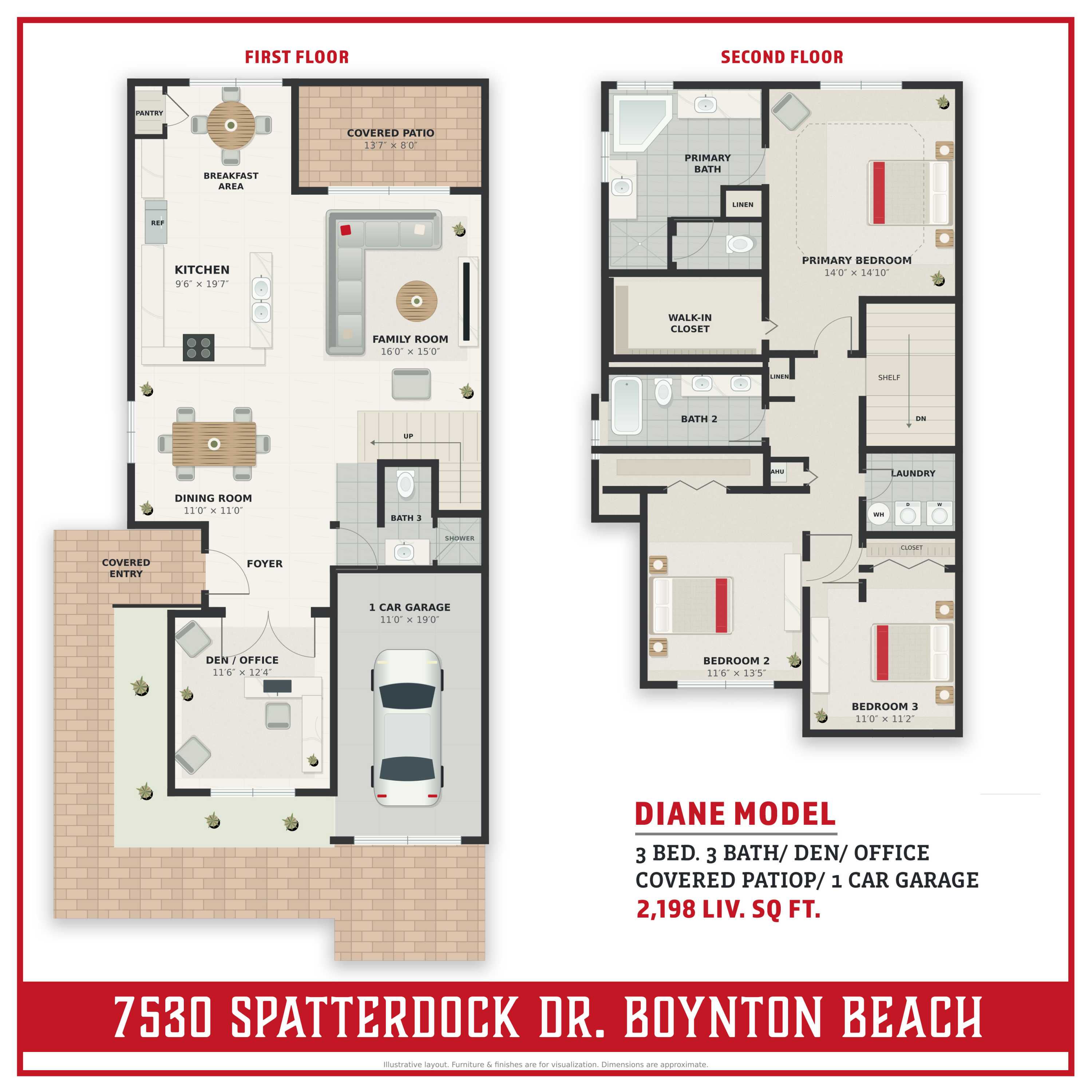 7530 Spatterdock Drive, Boynton Beach, FL 33437, Boynton Beach - Photo 2