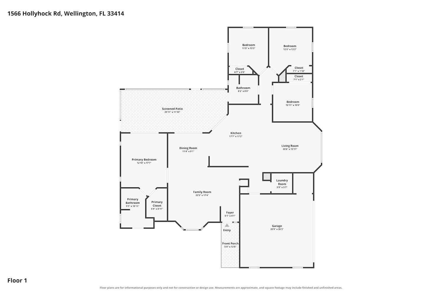 1566 HOLLYHOCK Road, Wellington, FL 33414, Wellington - Photo 2