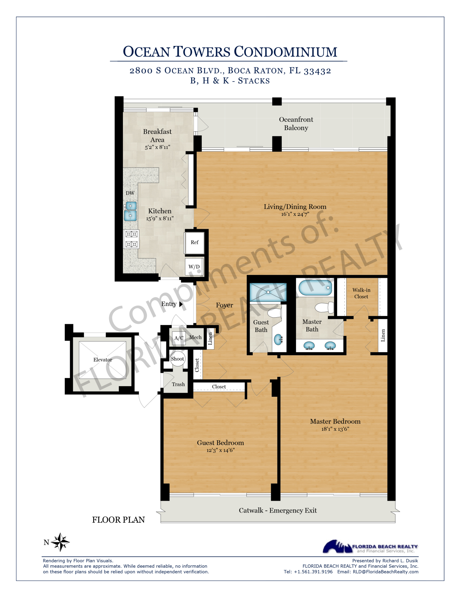 2800 S Ocean Boulevard 22-K, Boca Raton, FL 33432, Boca Raton - Photo 4