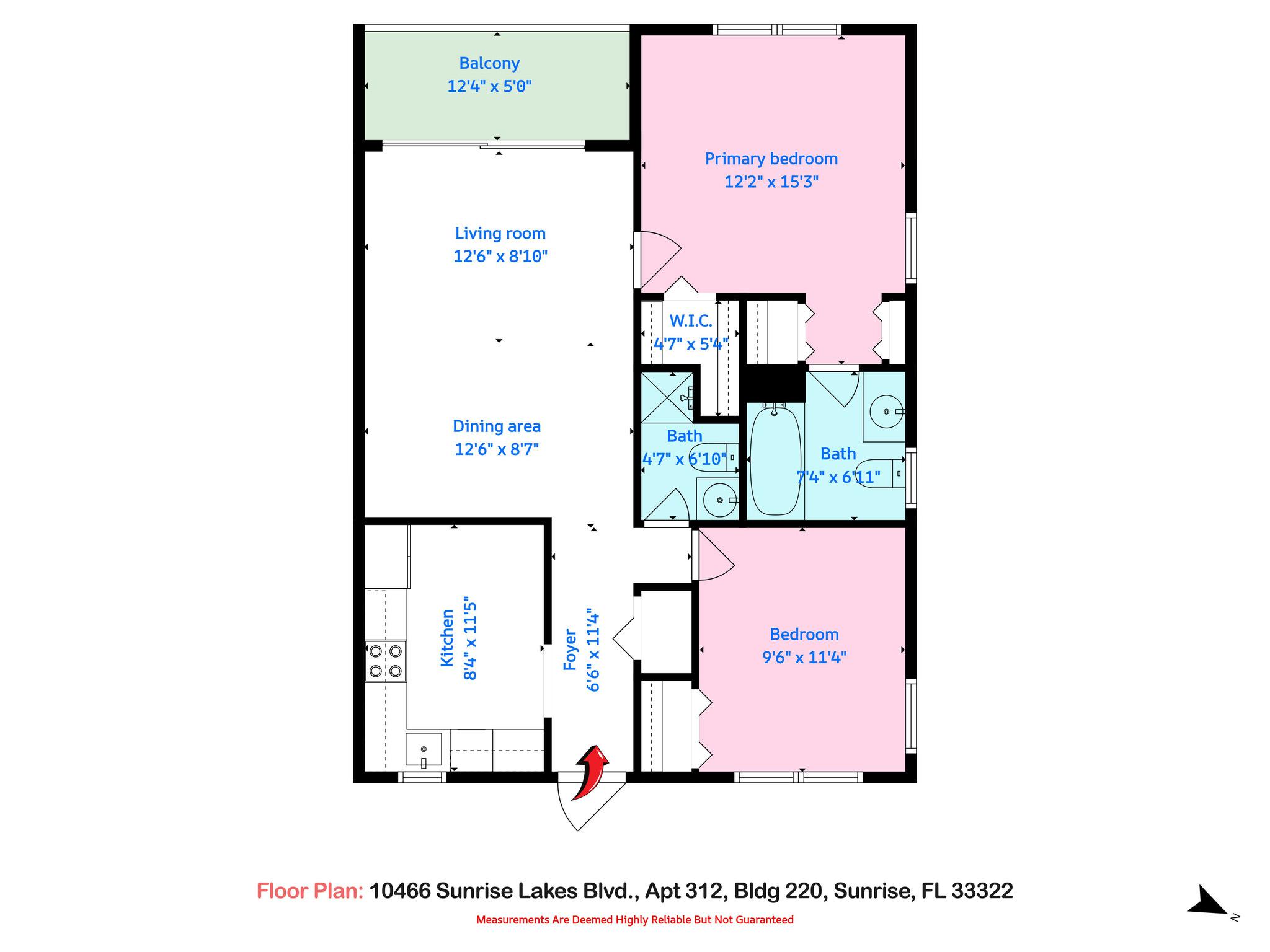 10466 Sunrise Lakes Boulevard 312, Sunrise, FL 33322, Sunrise - Photo 2