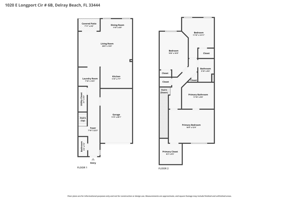 1020 E LONGPORT Circle 6B, Delray Beach, FL 33444, Delray Beach - Photo 2