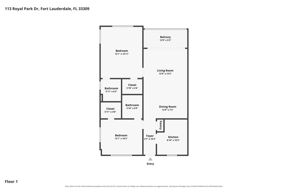 113 ROYAL PARK Drive 4A, Oakland Park, FL 33309, Oakland Park - Photo 2