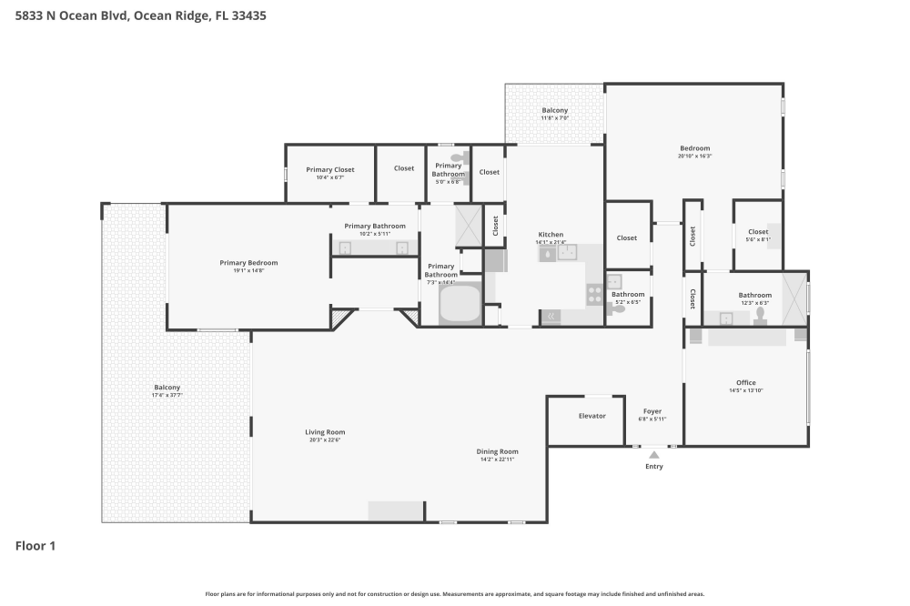 5833 N OCEAN Boulevard D2, Ocean Ridge, FL 33435, Ocean Ridge - Photo 4